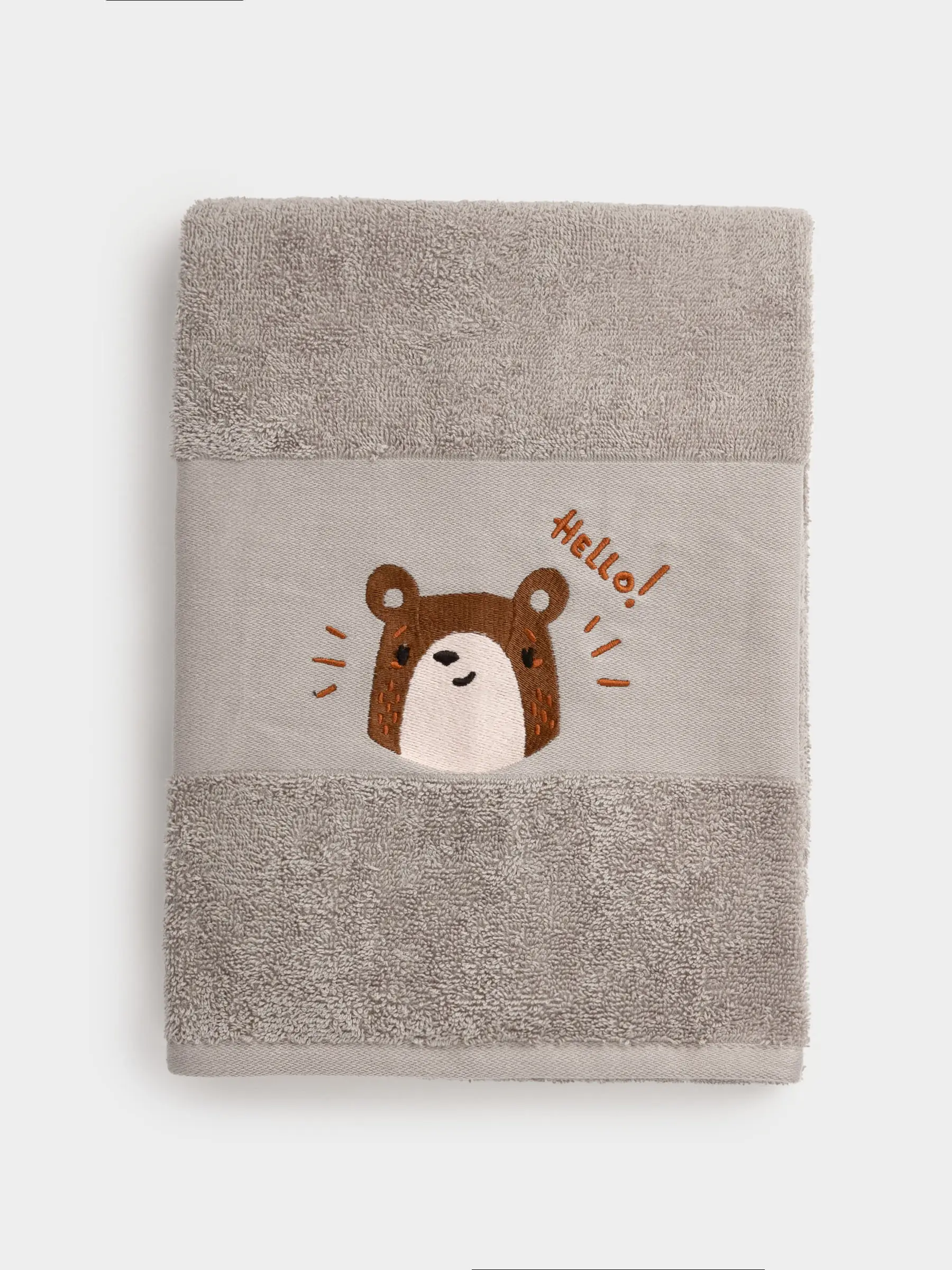 Балалар сүлгісі, 70х120 см, мақта, сарғылт-қоңыр, Үйректер, Duck yellow, image-0