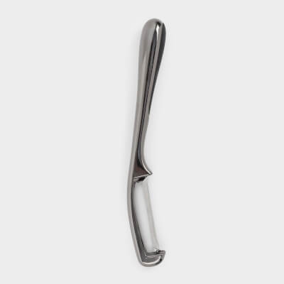 Овощечистка, 17 см, металл/пластик, темно-серая, Titanium ,image-0