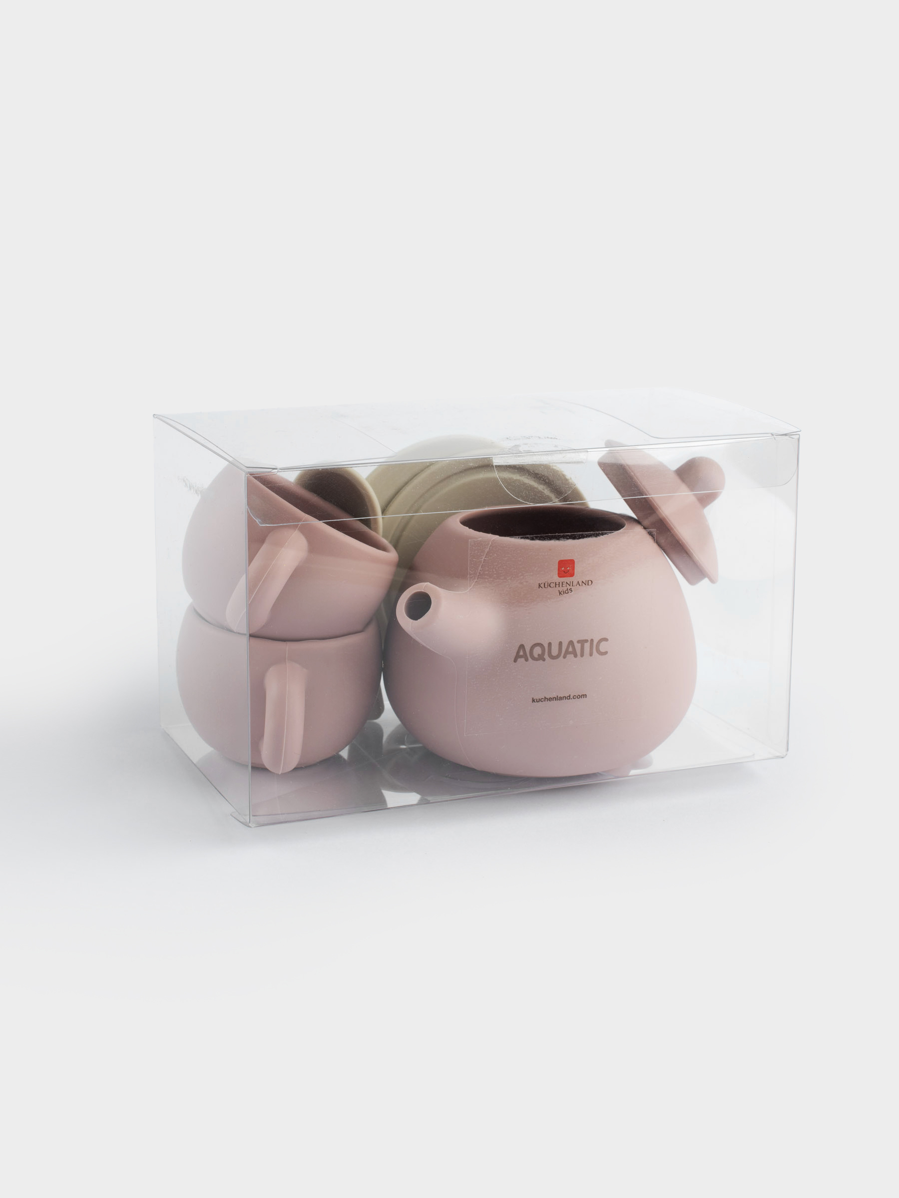 Набор игровой, детский, 7 пр, силикон, цветной, Чайный сервиз, Kiddy, image-6