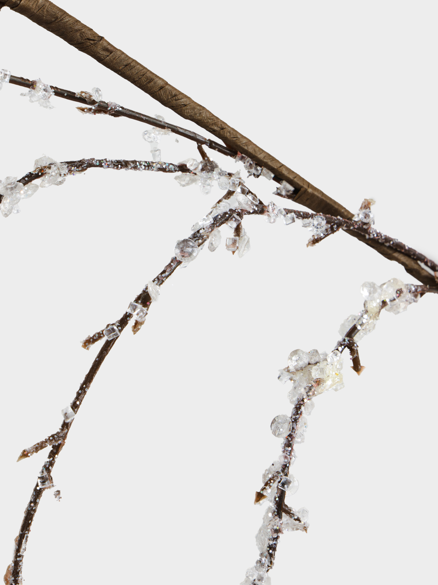 Ветка декоративная, 65 cм, акрил/металл, Ледяная ветка, Crystal decor, image-3