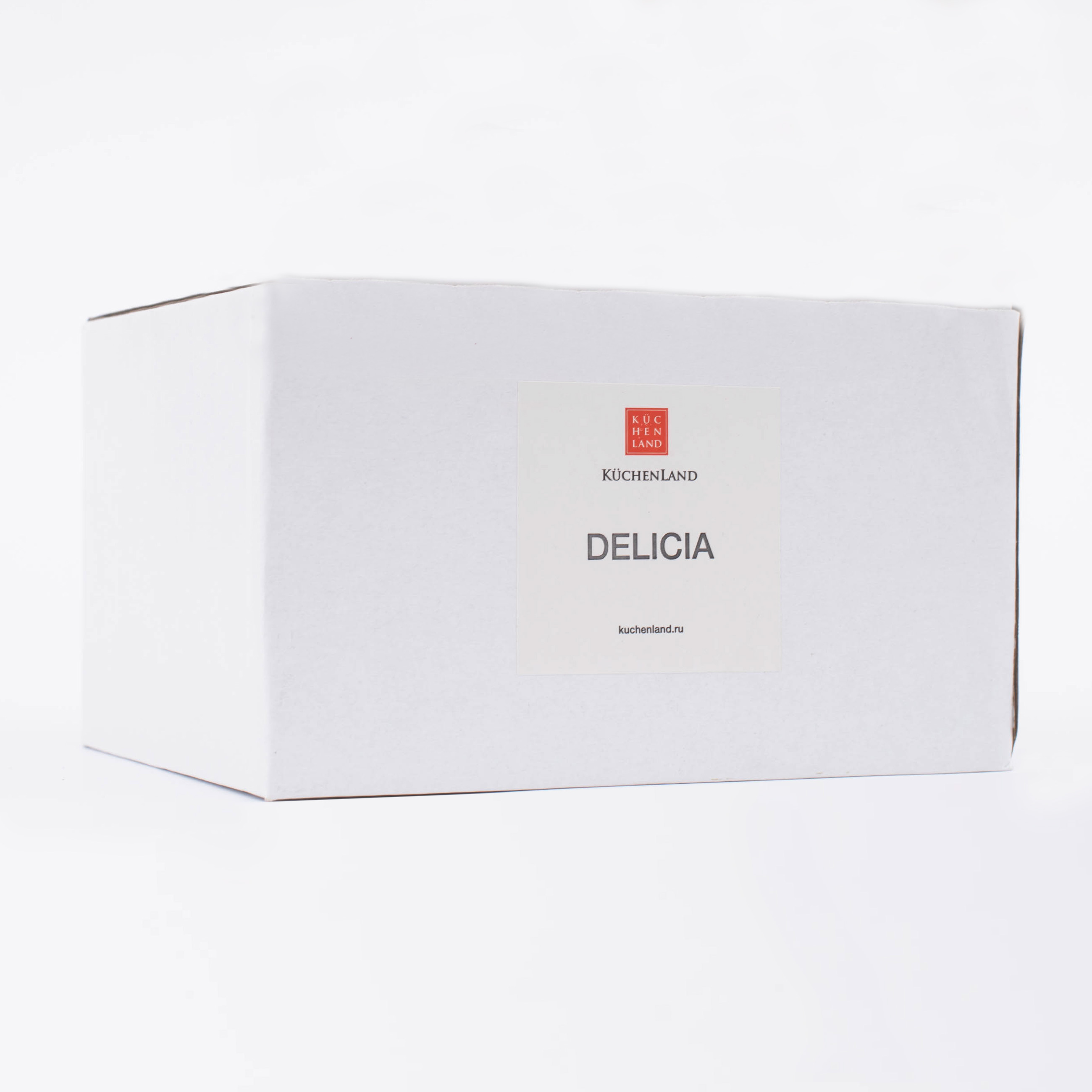 Кружка, 450 мл, фарфор P, молочная, в крапинку, I love you, Delicia, image-5