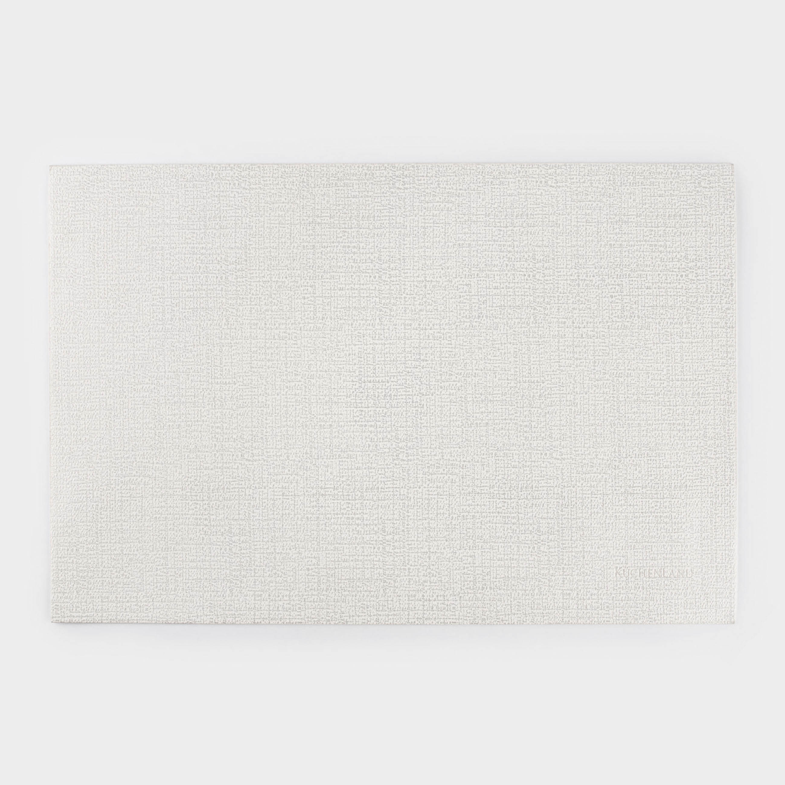 Аспаптар астындағы майлық, 30х45 см, ПВХ, тікбұрышты, ақ, күміс тамшылар, Rock