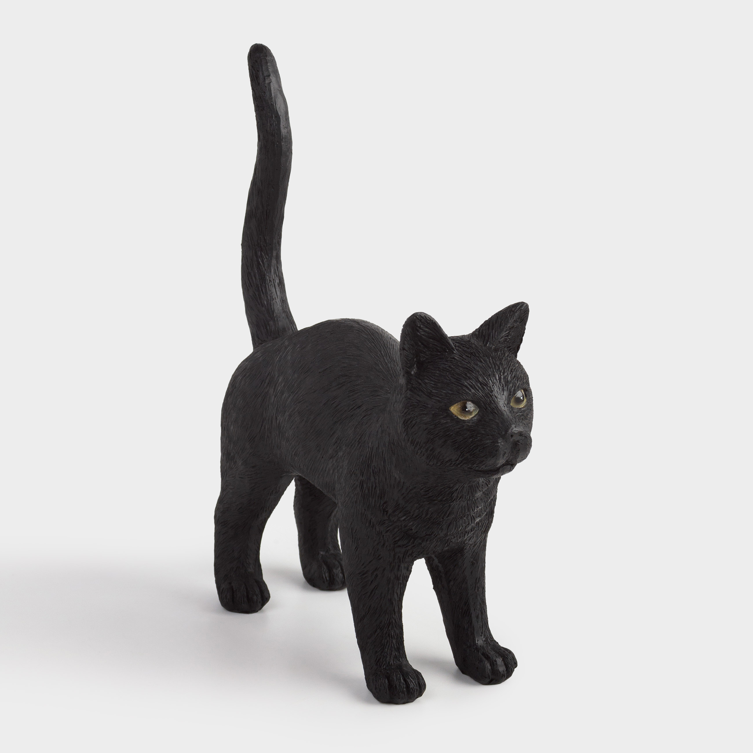 Статуэтка, 24х23 см, полирезин, черная, Кот, Cat night, image-1