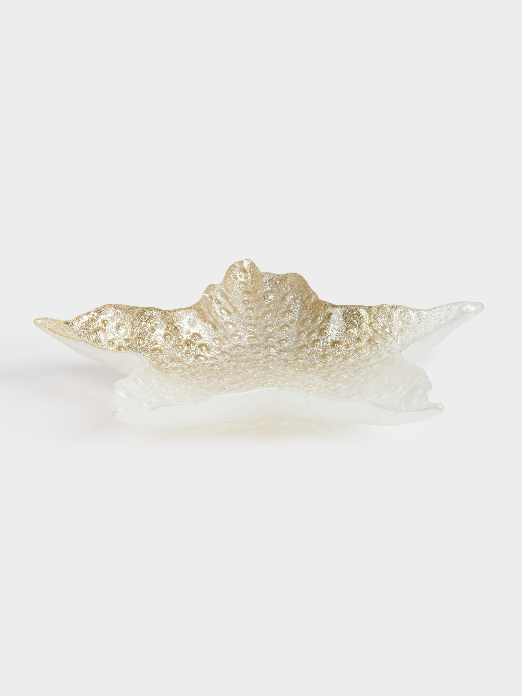 Блюдо, 26х4 см, стекло, золотистое, Морская звезда, Starfish, image-2