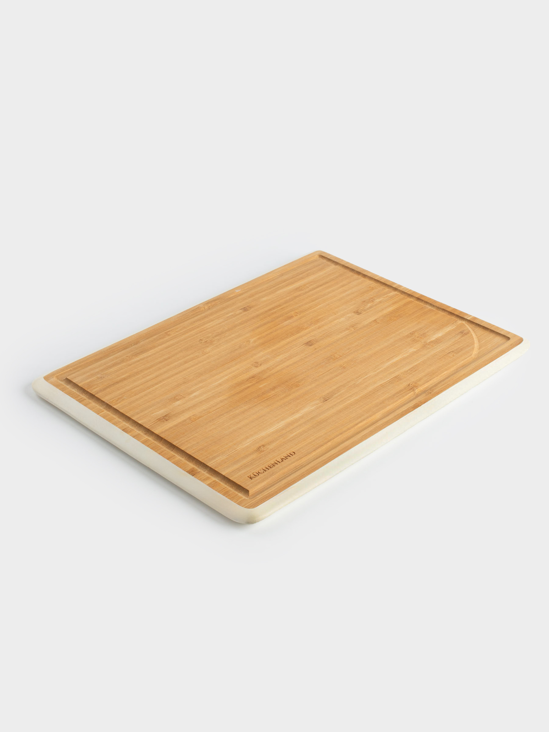 у тақтасы, 38x28 см, бамбук, тікбұрышты, сүт түсті жиек, Bamboo, image-4