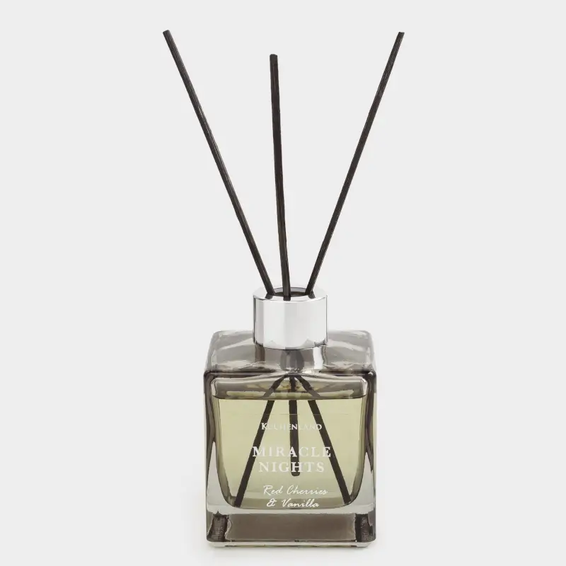Ароматический диффузор, 150 мл, серый, Red Cherries & Vanilla, Miracle nights ,image-0