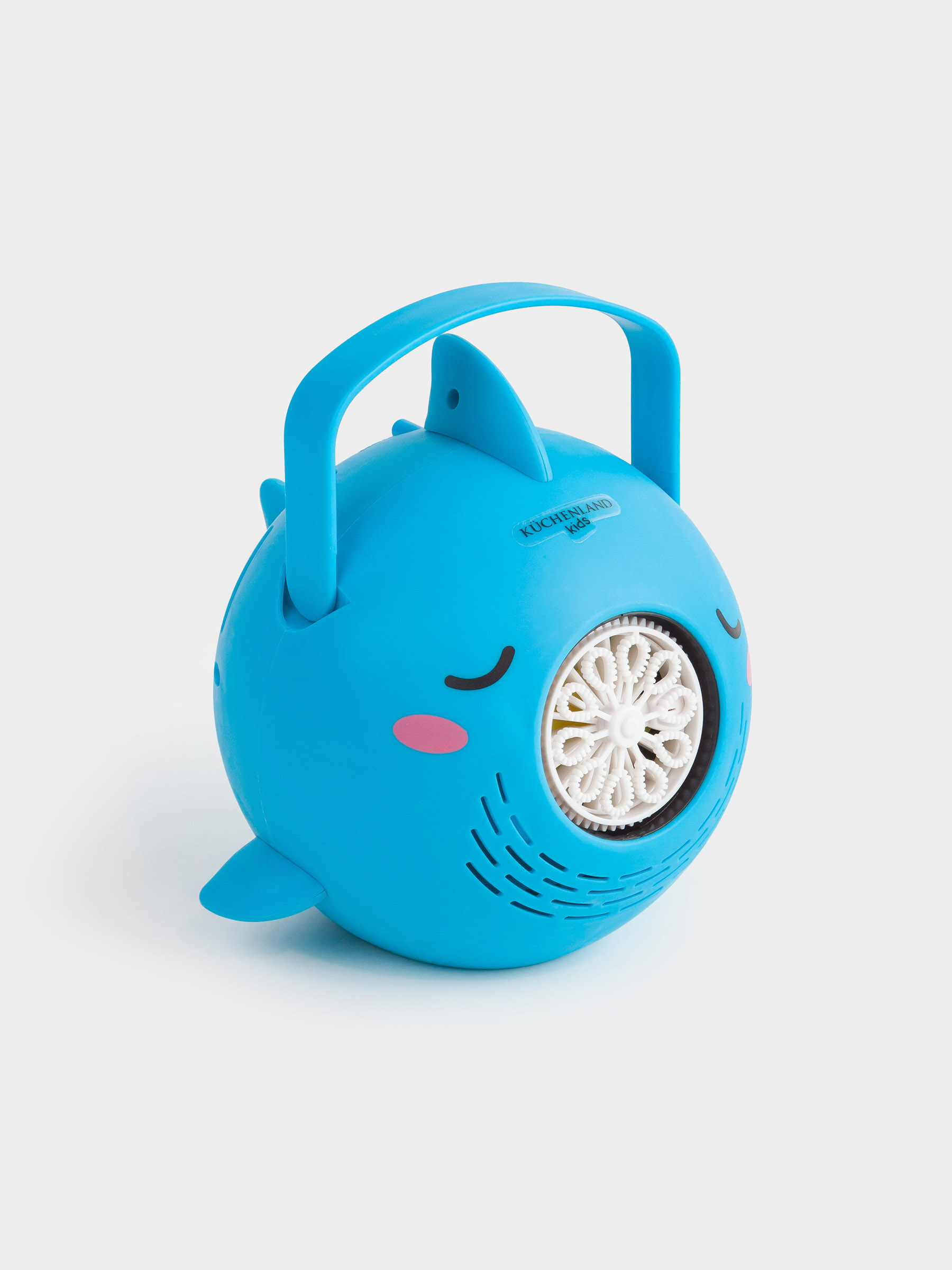 Генератор мыльных пузырей, 15 см, с ручкой, пластик, синий, Кит, Aquatic animals, image-1