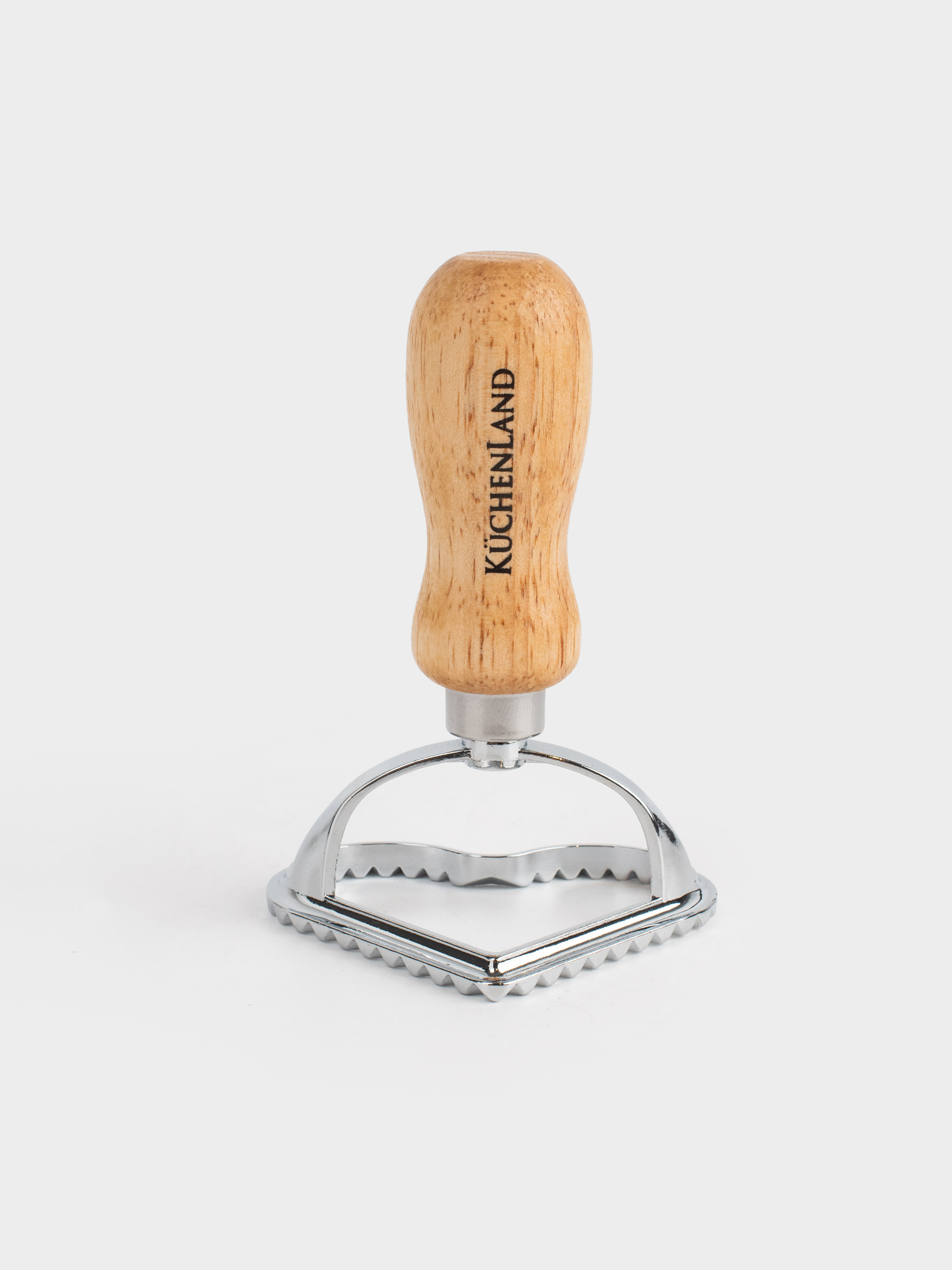 Форма для печенья/пирожков, 11 см, сталь/дерево, Сердце, Wood kitchen, image-0