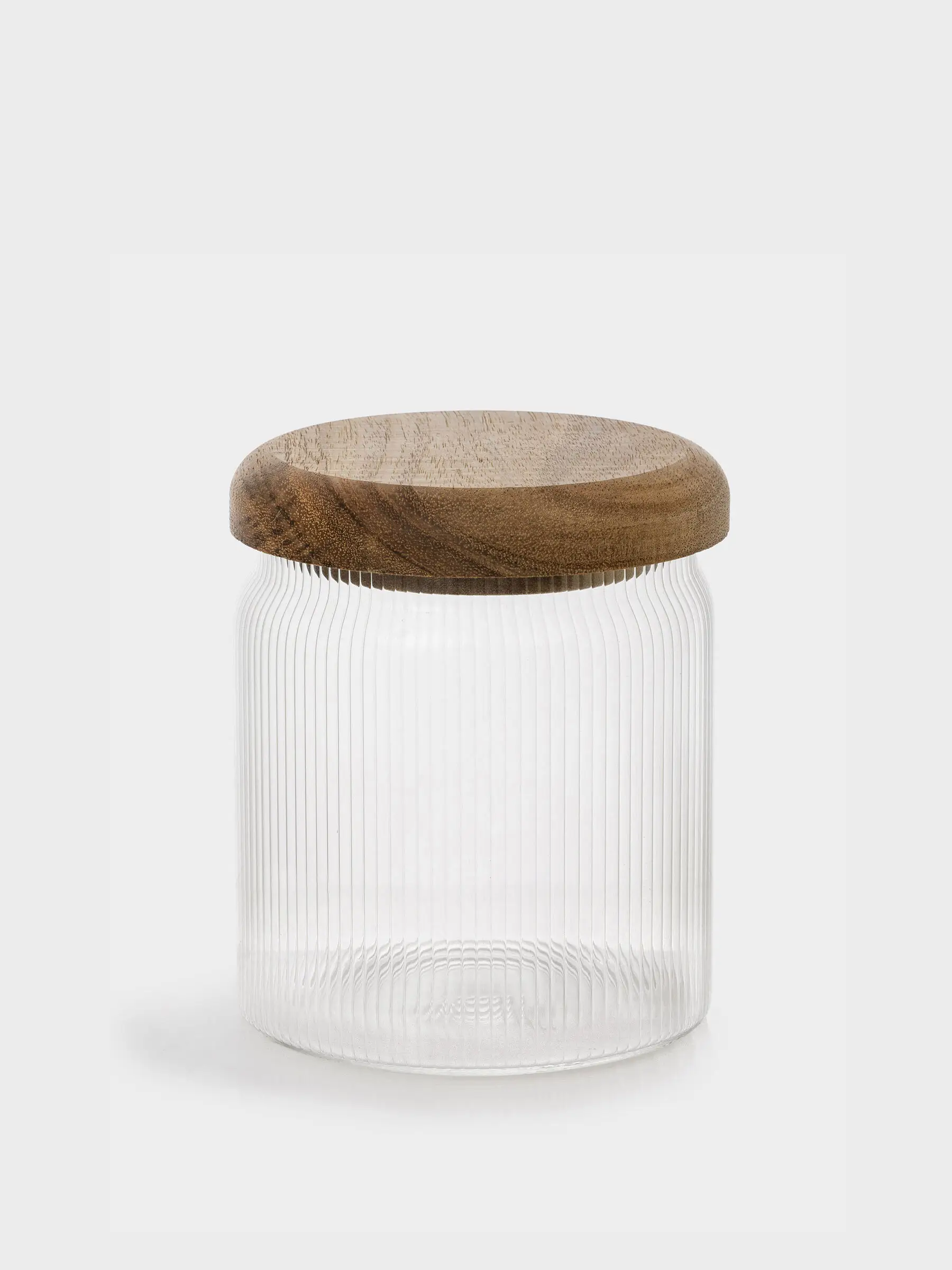 Банка для сыпучих продуктов, 400 мл, Ribby wood