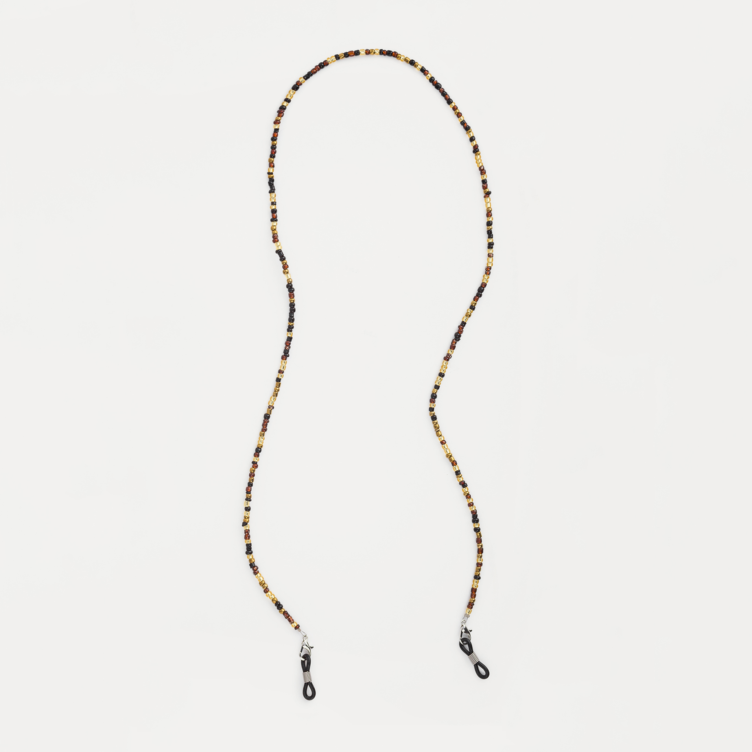 Көзілдірік тізбегі, 71 см, моншақ/металл, түрлі-түсті, Pearl color