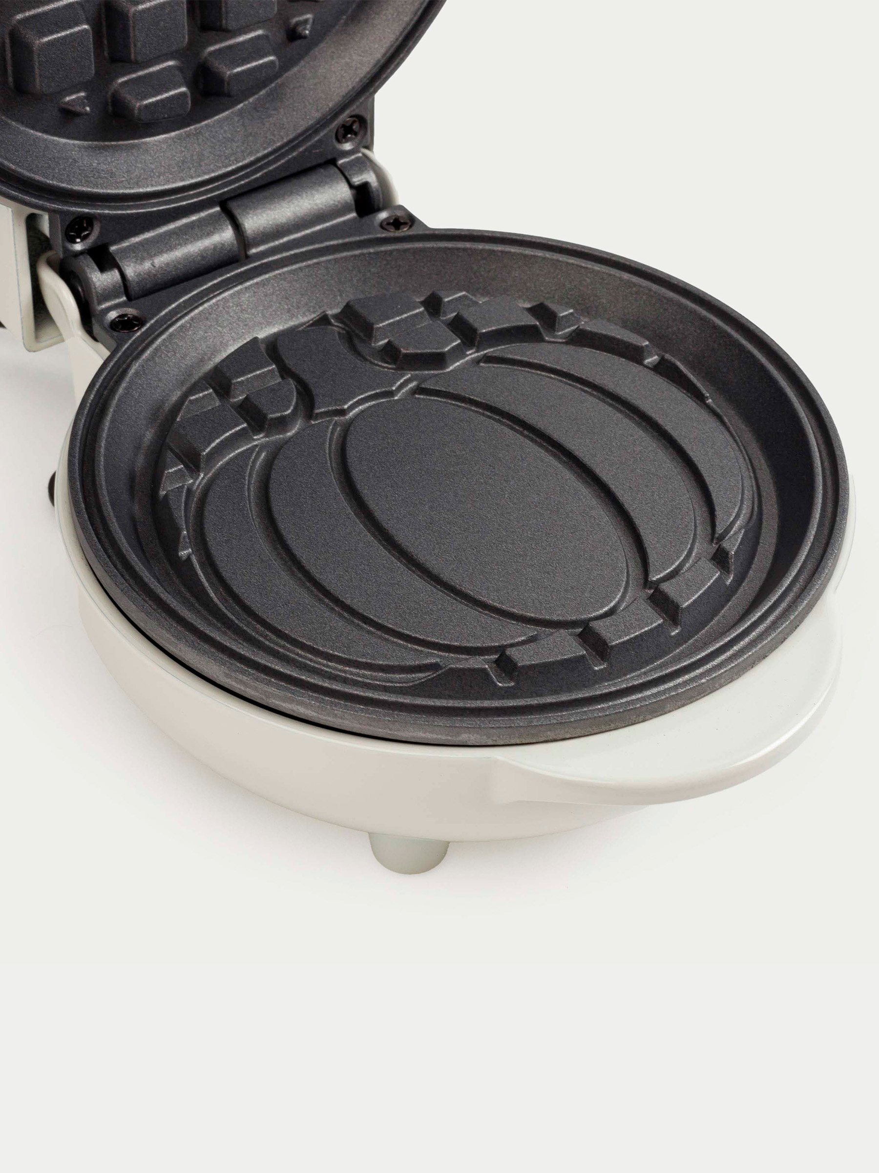 Вафельница, электрическая, 550 Вт, бакелит/металл, молочная, Тыква, Vintage kitchen, image-5