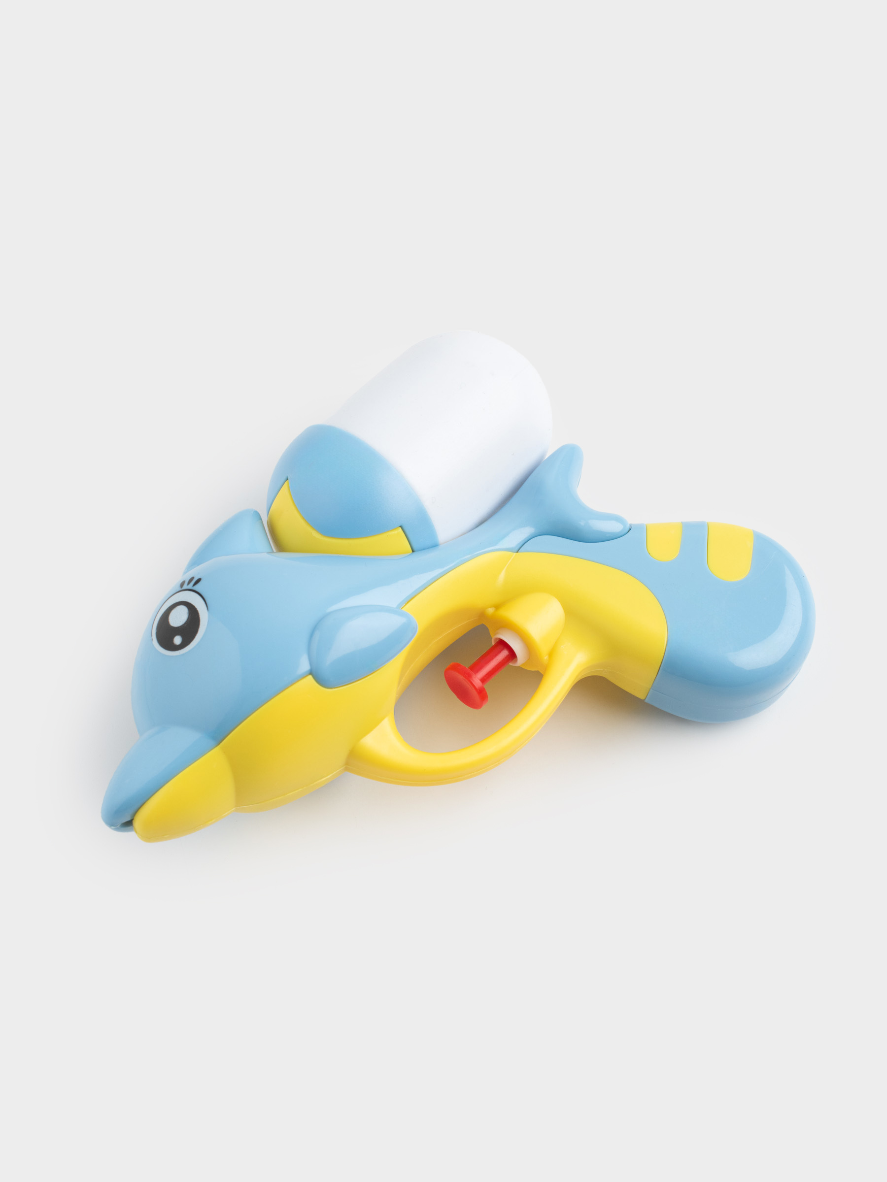 Пистолет водяной, 14 см, пластик, желто-синий, Дельфин, Aquatic animals, image-1