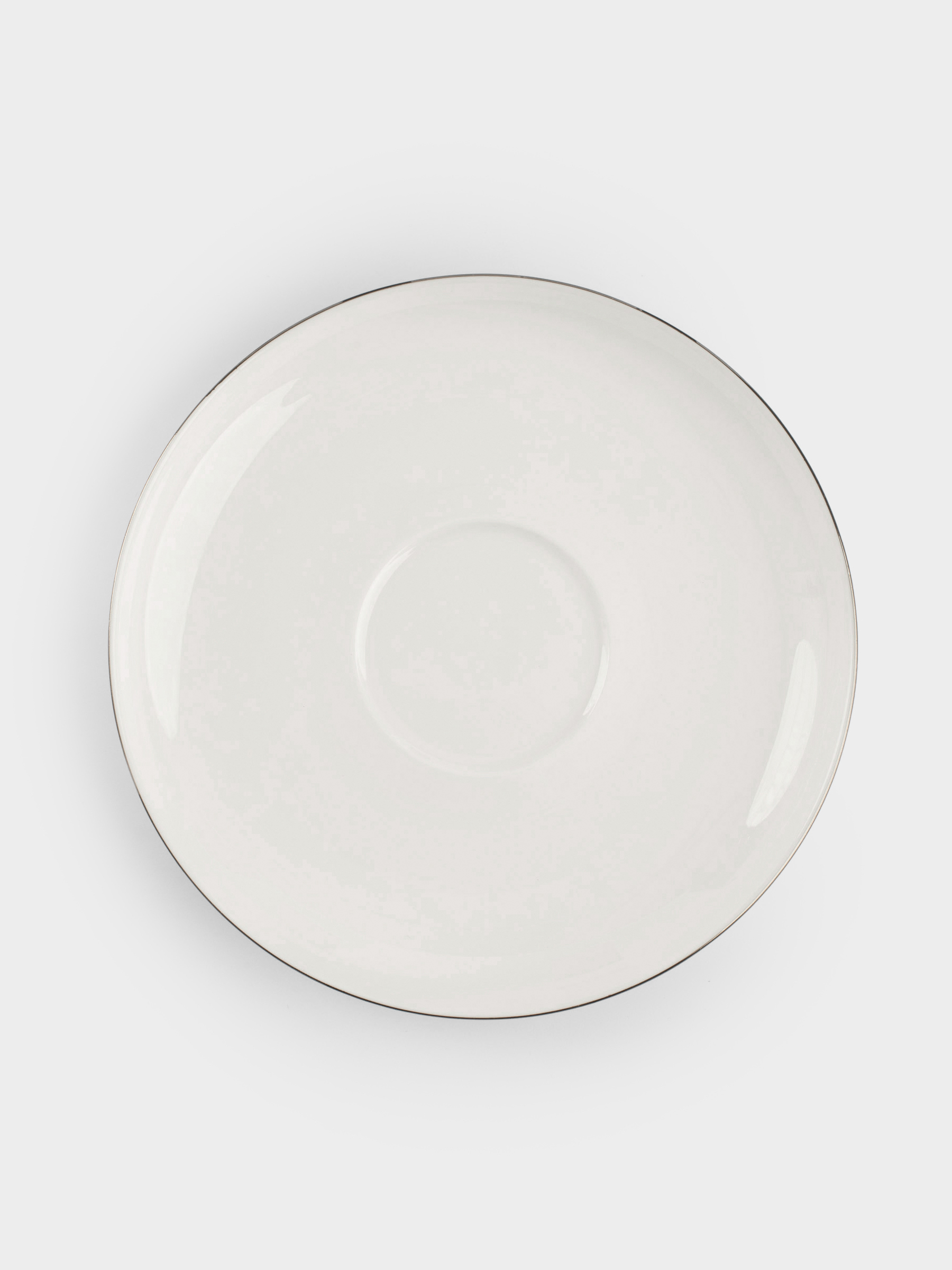 Шай жұбы, 2 тұлға, 4 зат, 250 мл, F фарфоры, ақ, Ideal silver, image-5