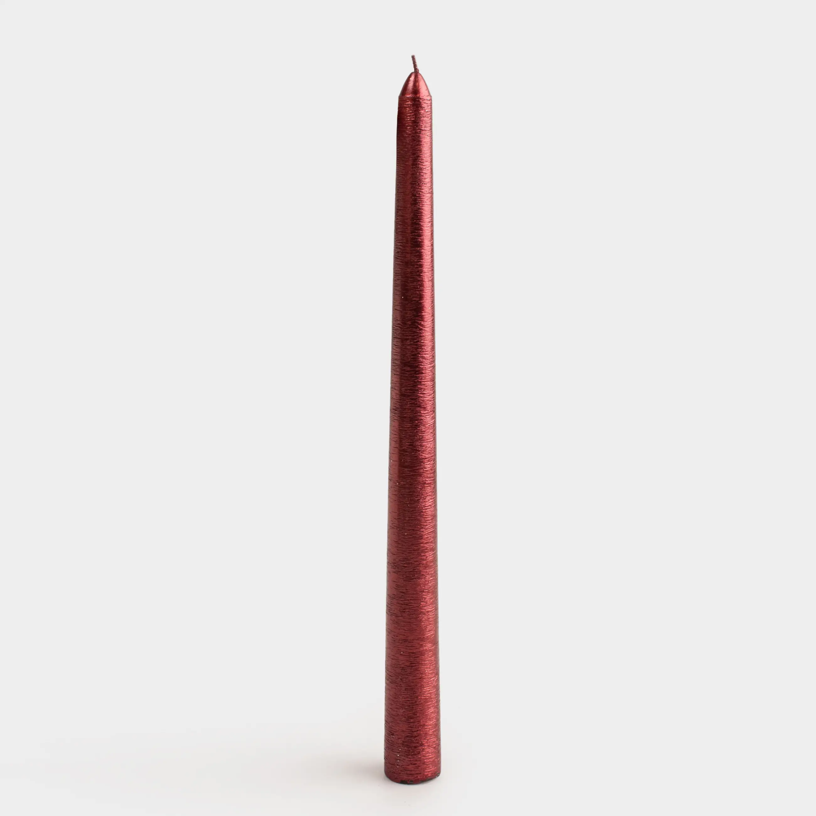 Шам, 25 см, жіңішке, қызыл, Galore candle