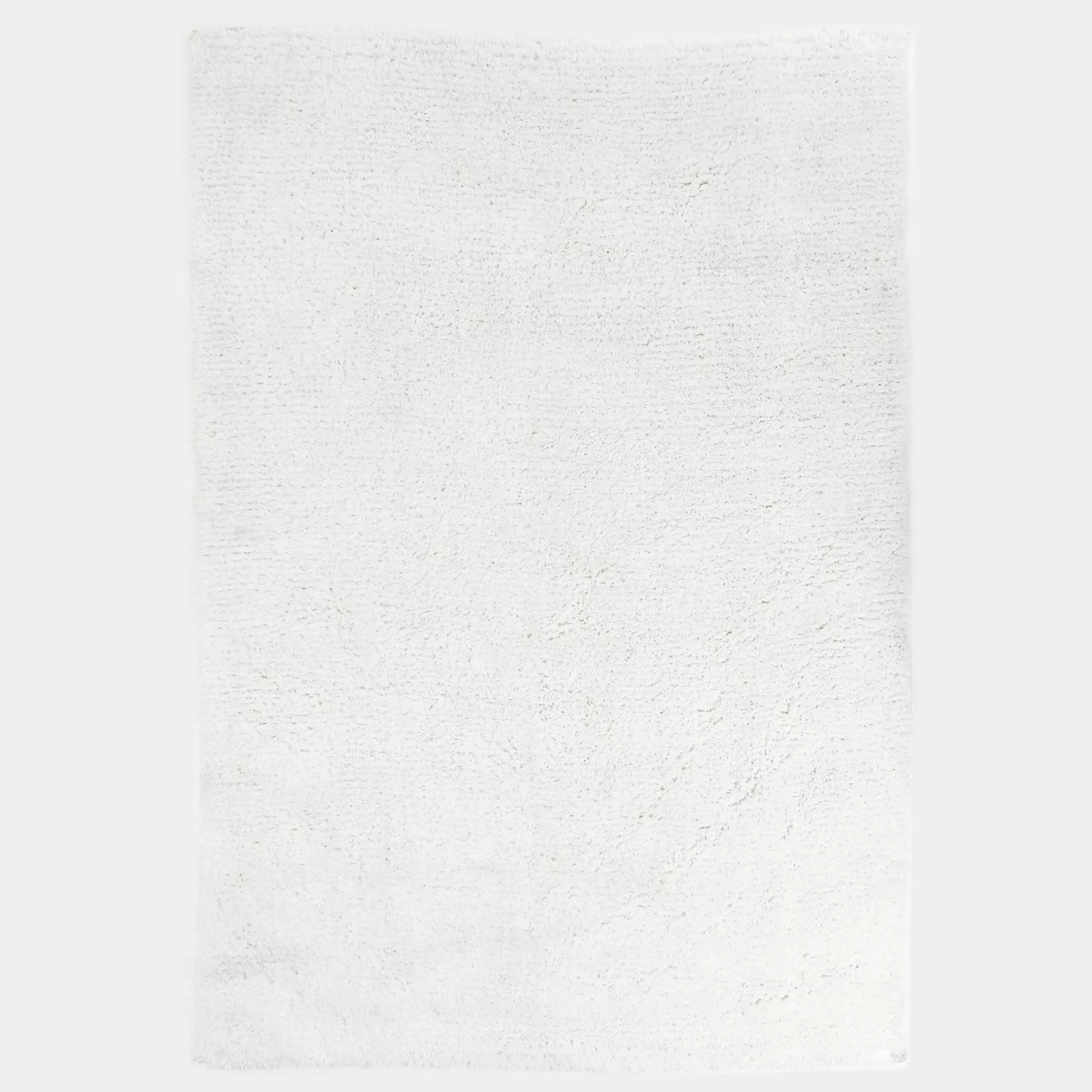 Ковер, 150х210 см, полиэстер/хлопок, молочный, Пушистый ворс, Monotone, image-0