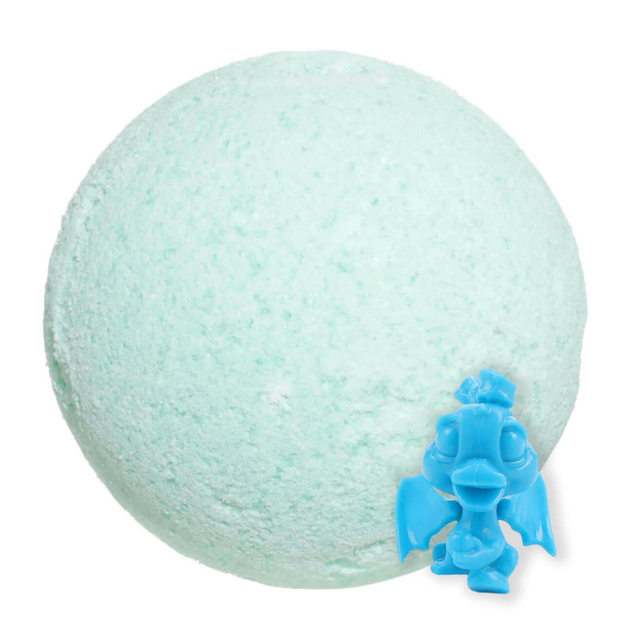 Бомбочка для ванны, 130 гр, с игрушкой, зеленая, Ваниль, Дракон, Dragon child изображение № 1