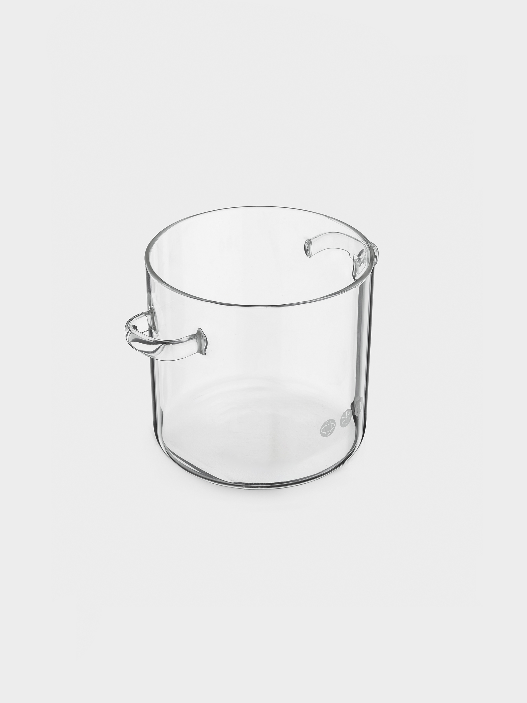 Кәстрөл, 16 см, 2,5 л, қақпағы бар, шыны B, Clear, image-1