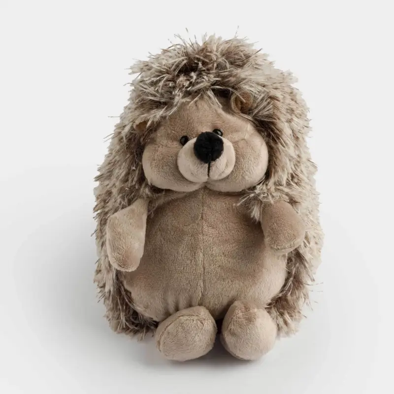 Игрушка, 16 см, мягкая, полиэстер, коричневая, Ежик, Forest animals  ,image-0