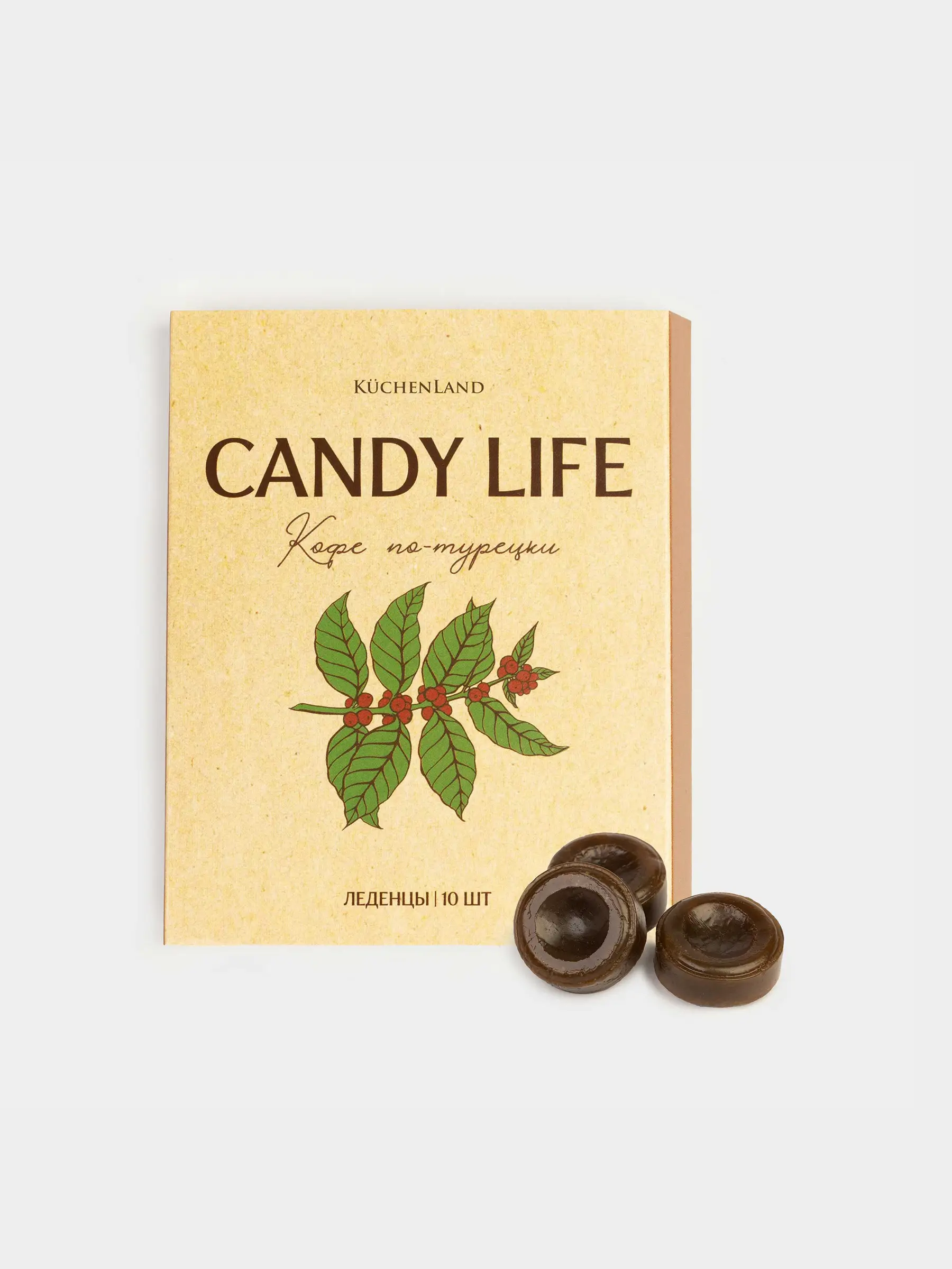 Кәмпит, 32 гр, 10 дана, Түрік кофесі, Candy life