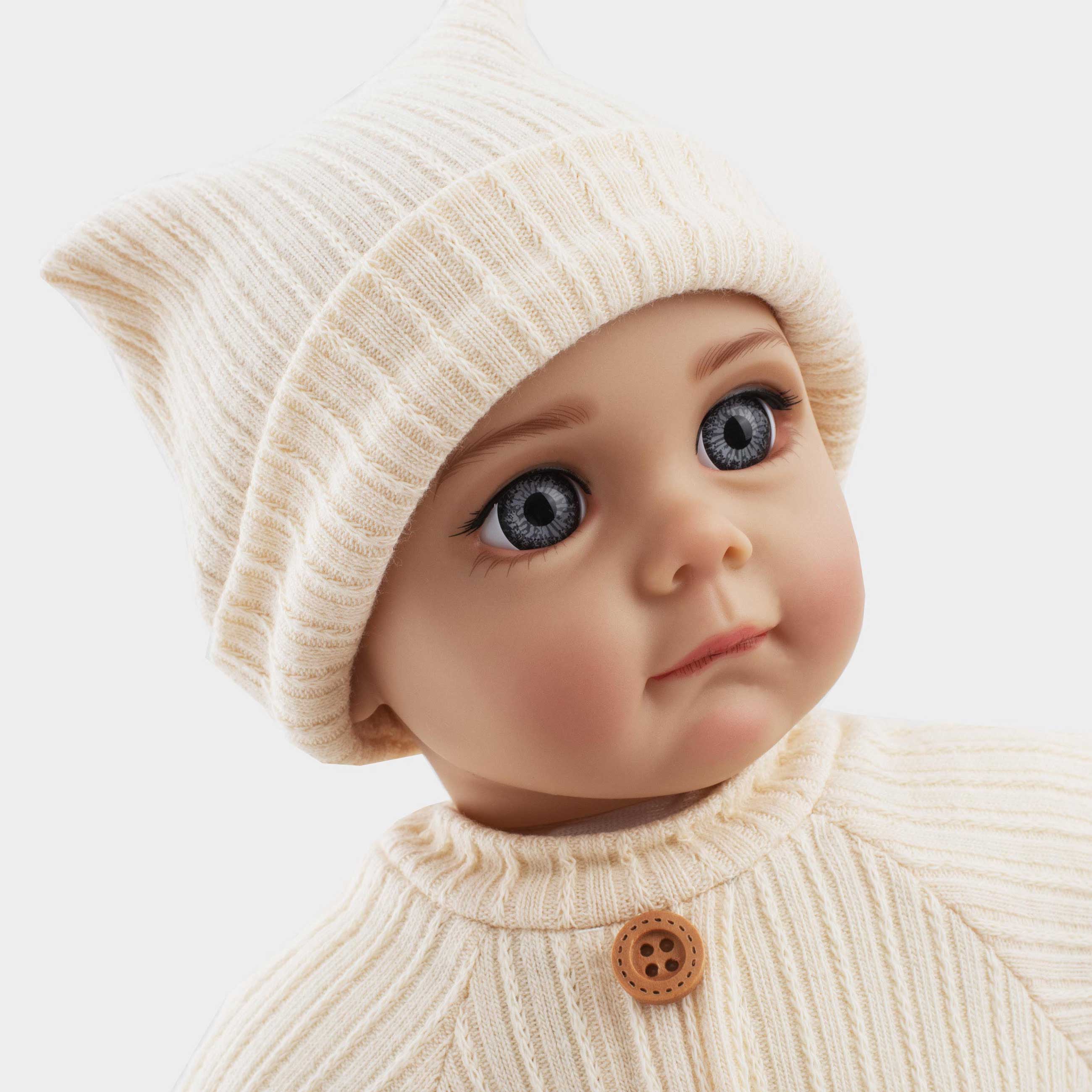Кукла, 35 см, музыкальная, ПВХ, Пупс в одежде, Childhood, image-2