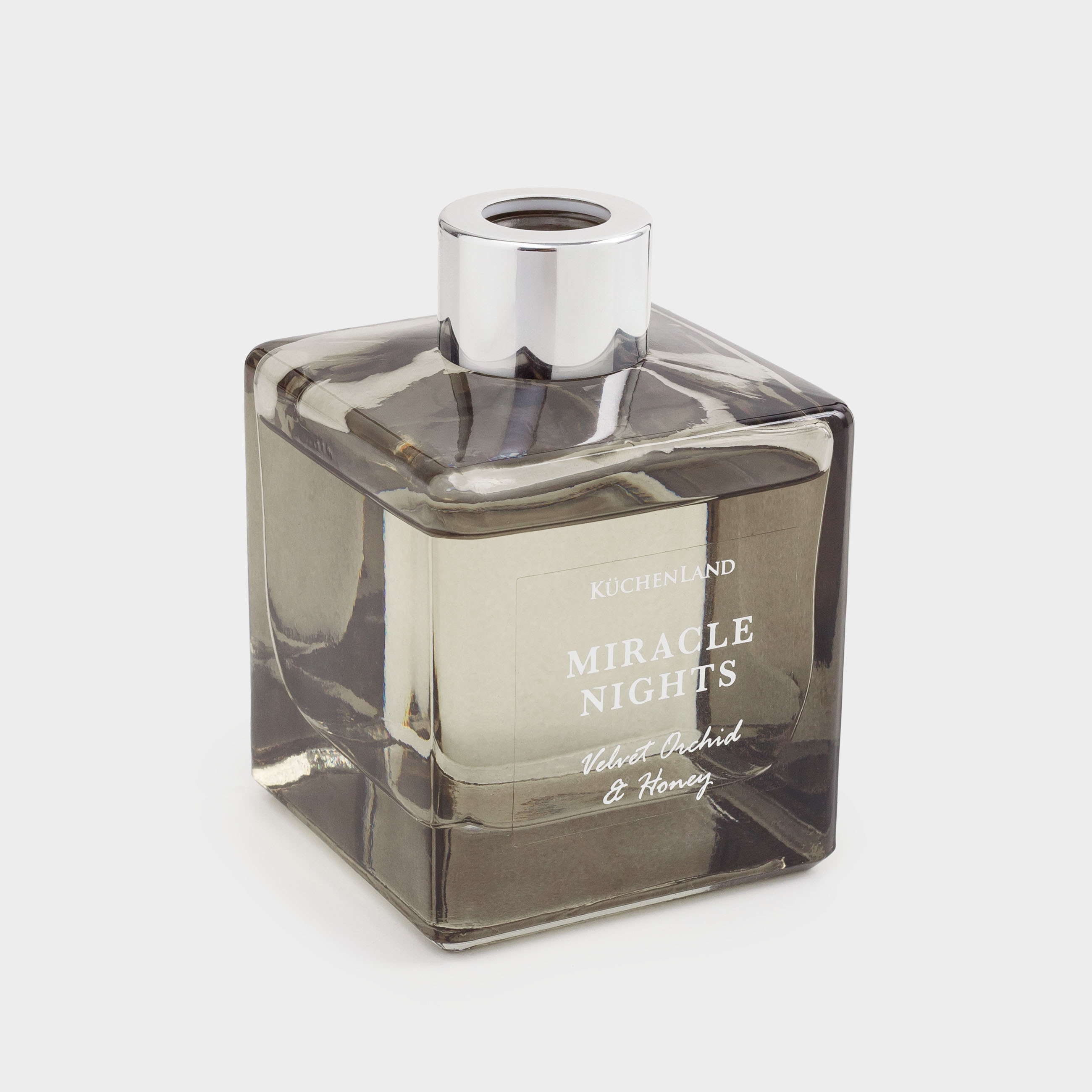 Ароматический диффузор, 150 мл, серый, Velvet Orchid & Honey, Miracle nights, image-2