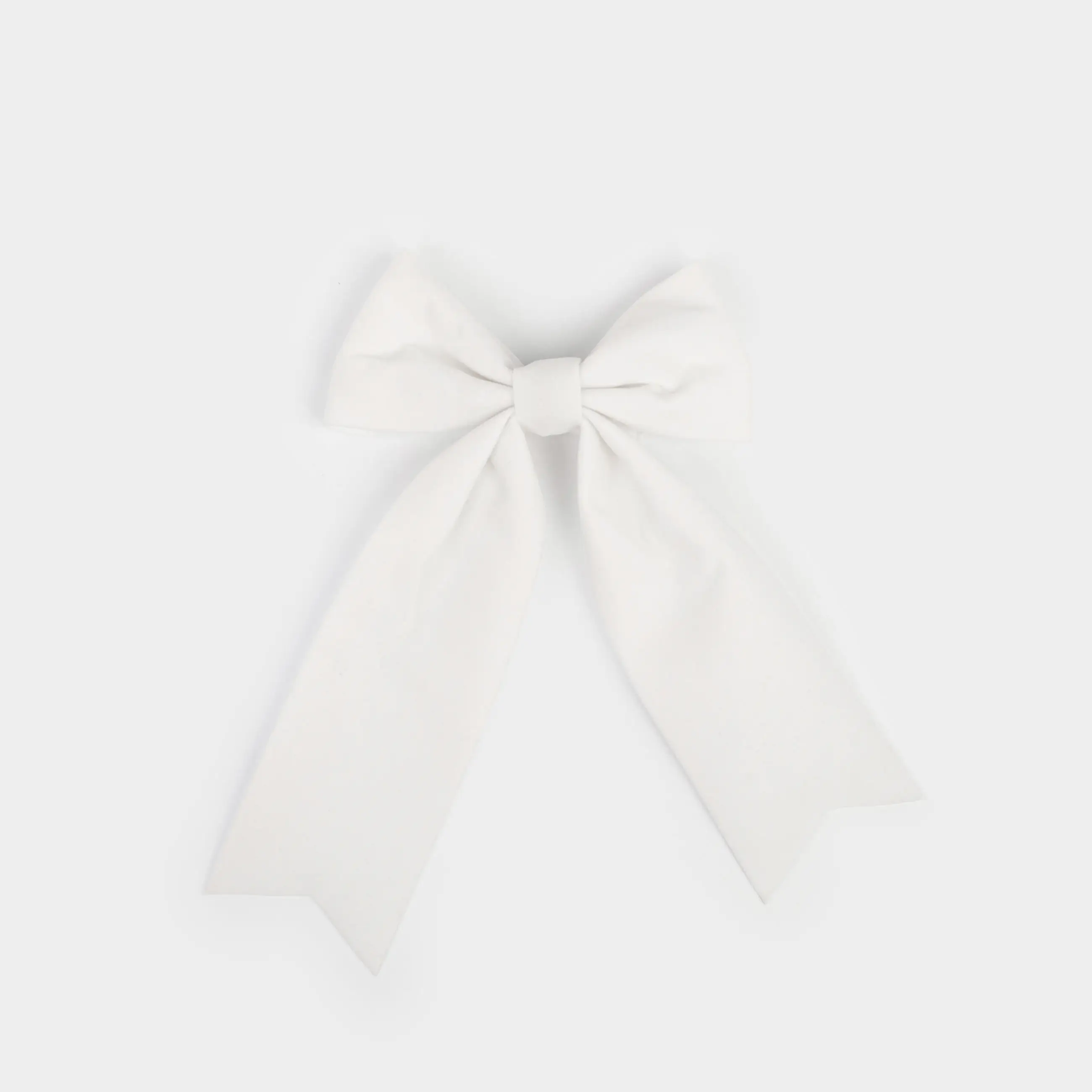 Сәндік әшекей, 10 см, қыстырғышта, полиэстер, түсті, Бантик, Bow velvet