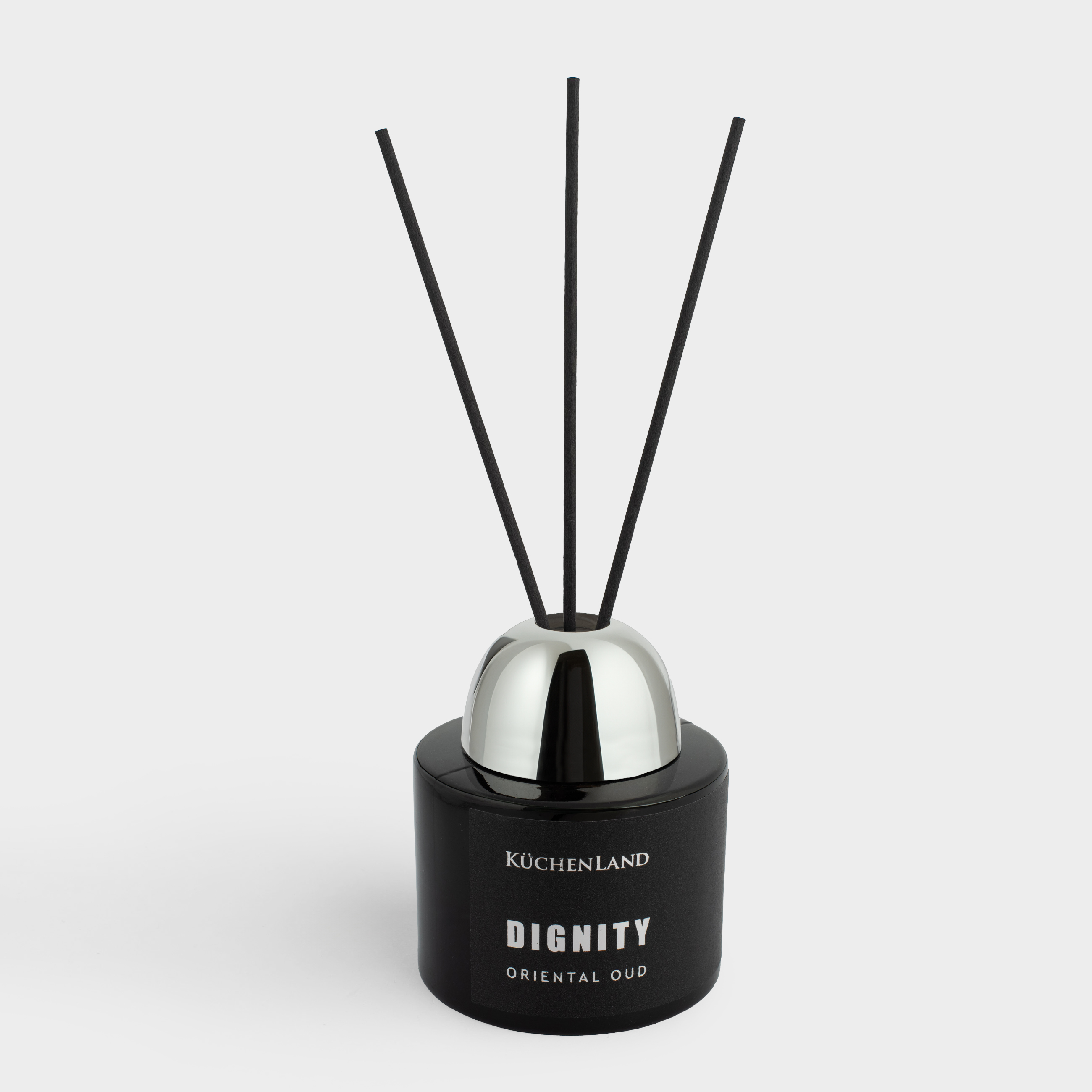 Ароматический диффузор, 110 мл, серый, Oriental oud, Dignity, image-0