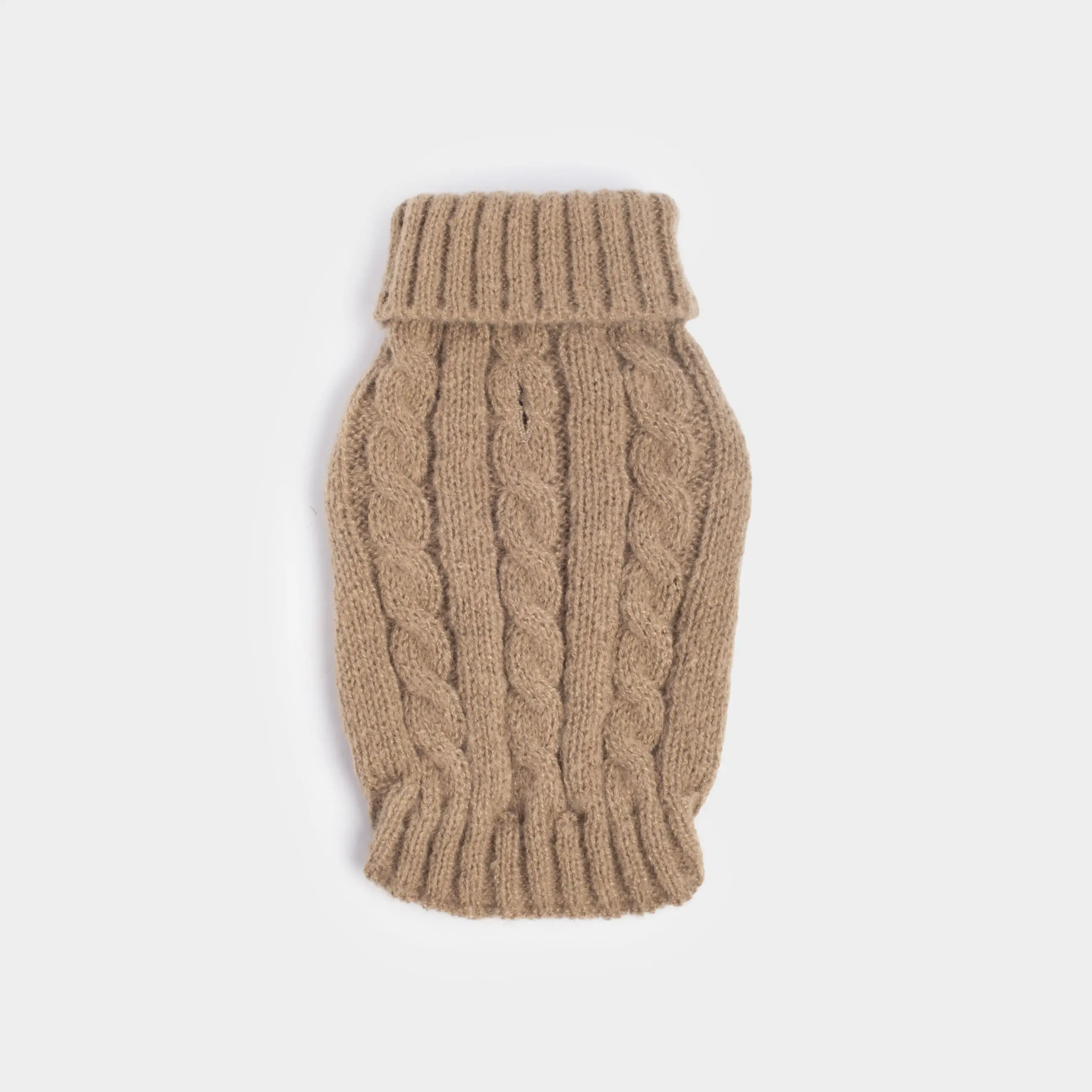 Жануарлар свитері, 25 см, өлшемі XS, полиэстер, қоңыр, Өрімдер, Fashion pet