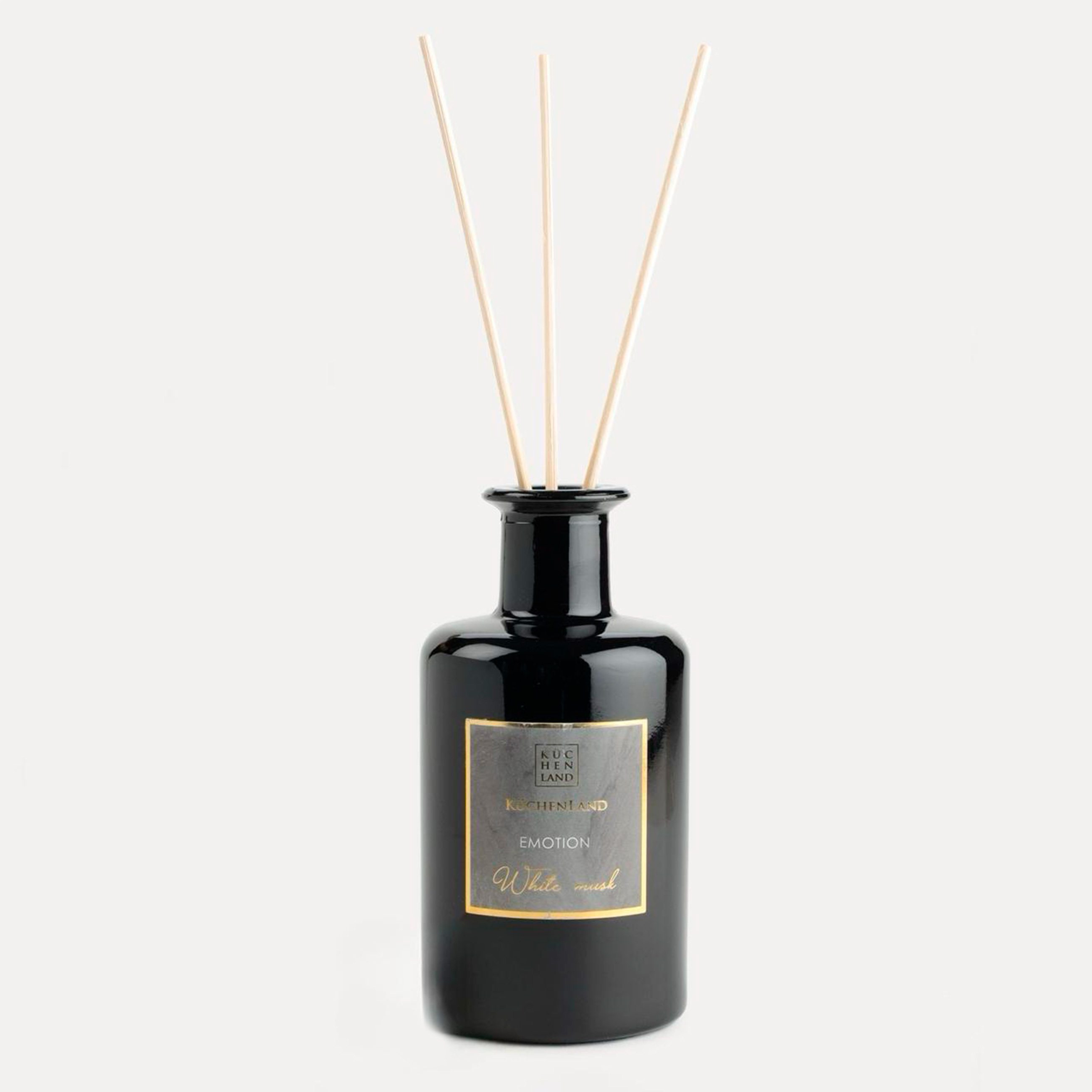 Ароматический диффузор, 230 мл, серый, White Musk, Emotion, image-0
