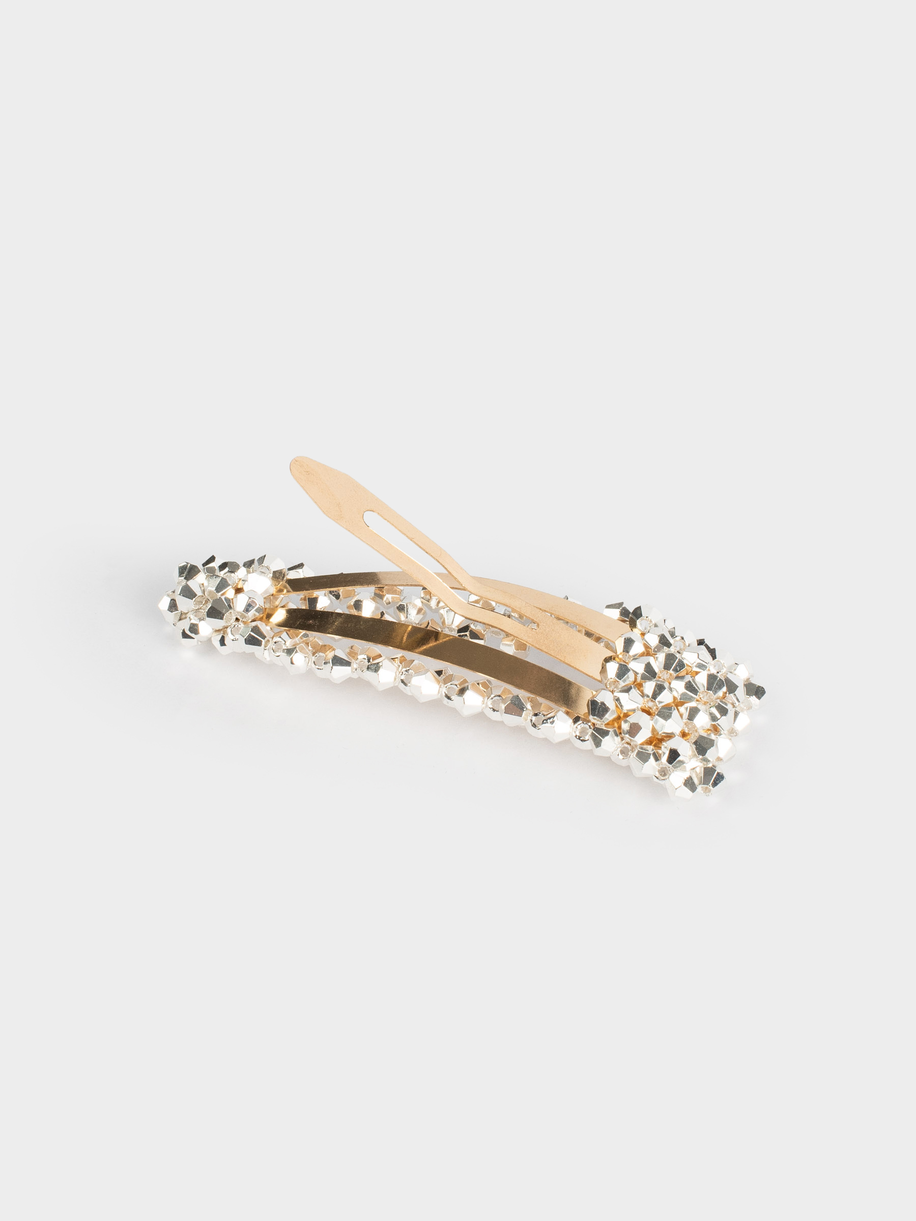 Шаш қыстырғыш, 7 см, металл, моншақтар, Jewelry crystal, image-5