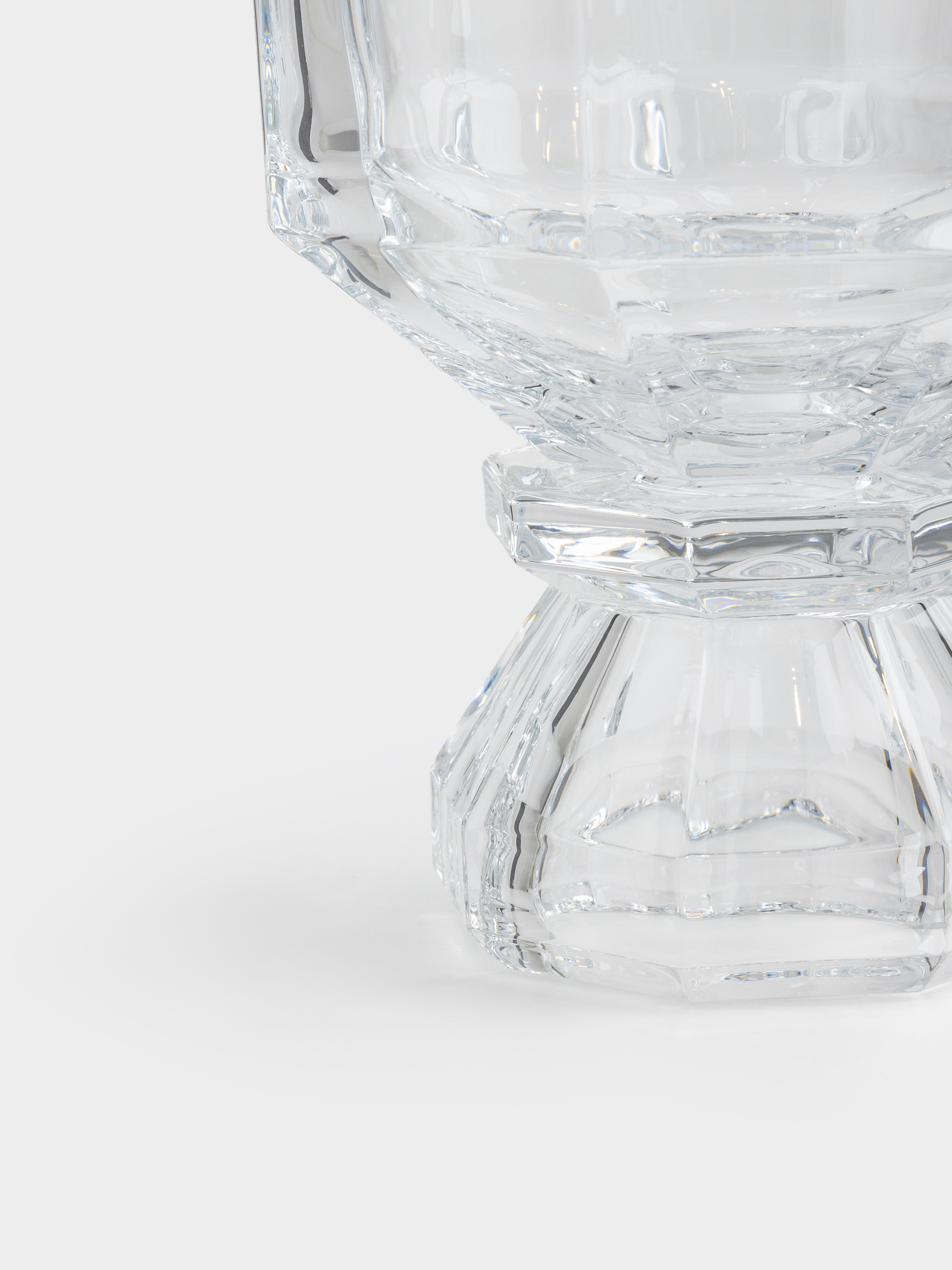 Кәмпит ыдысы, 17х27 см, 280 мл, аяқты, қақпағы бар, шыны, Қырлар, Terlano, image-4