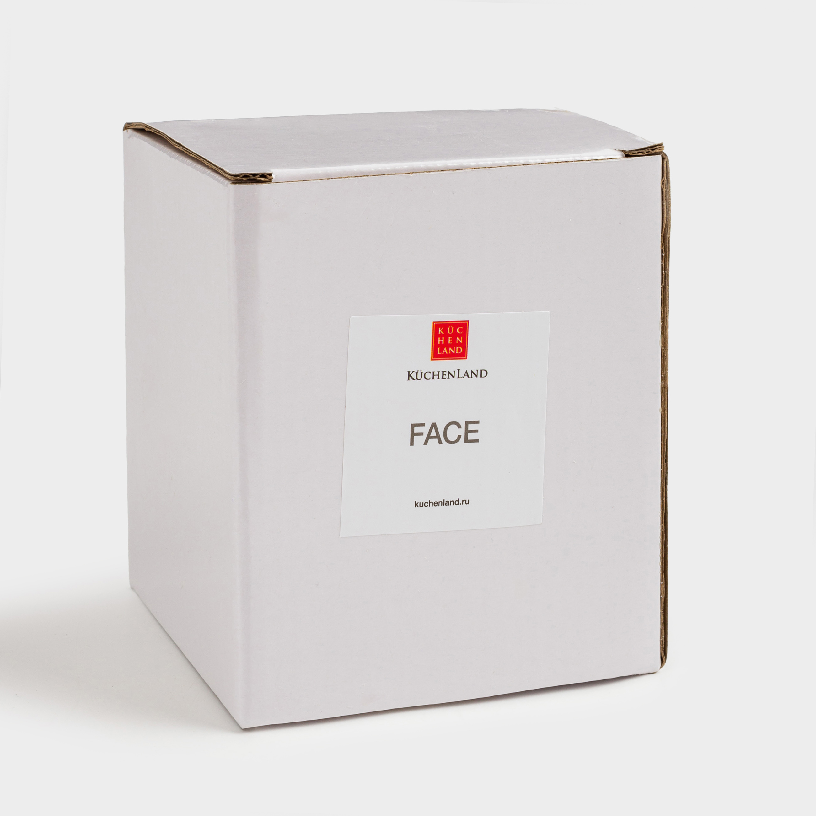 Кружка, 420 мл, фарфор N, молочная, Абстрактные лица, Face, image-4