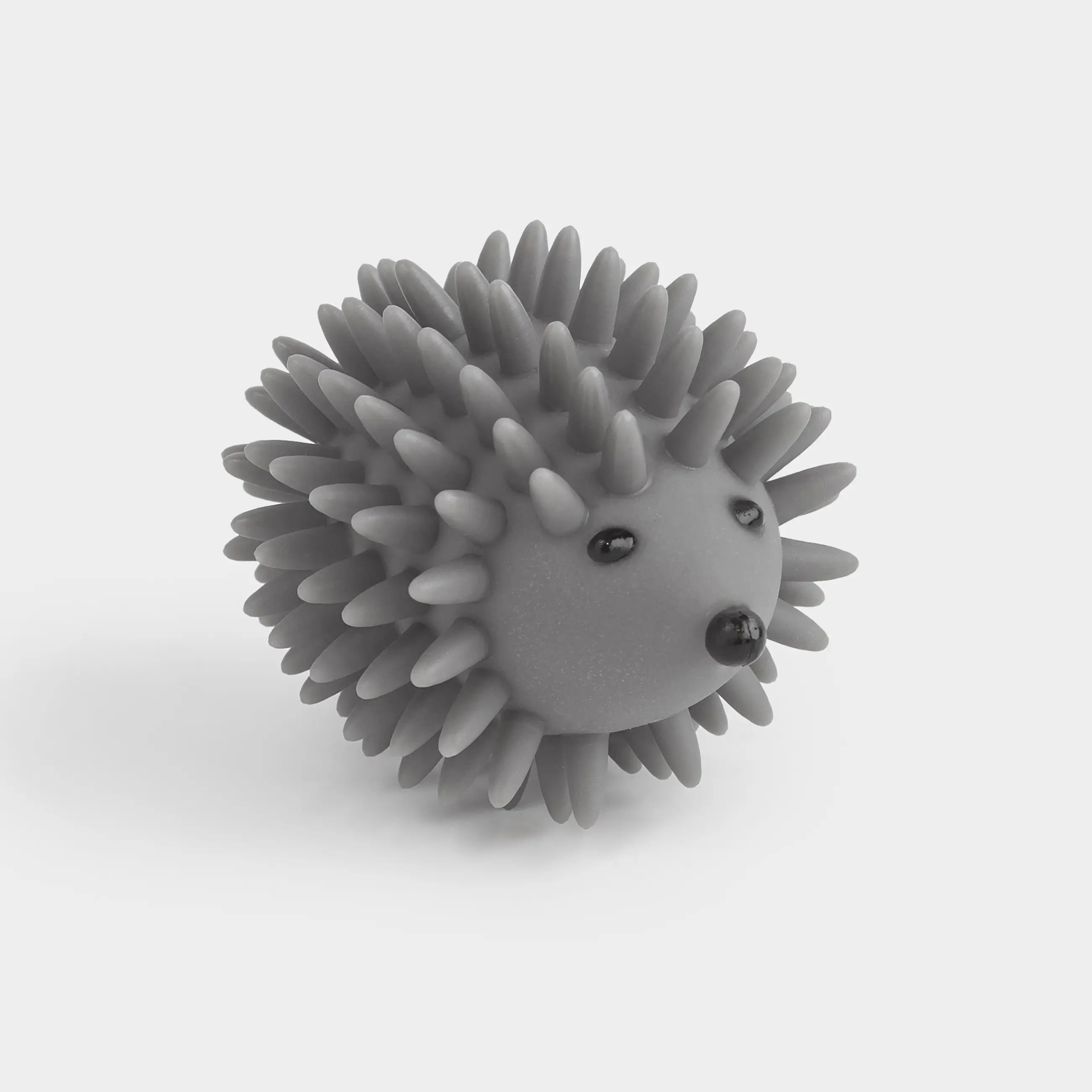 Шарик для стирки, 9 см, ПВХ, серый, Ежик, Washing ball, image-0