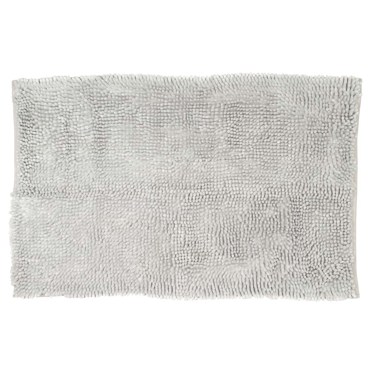 Коврик для ванной комнаты, 50x80/50x50 см, 2 шт, противоскользящий, полиэстер, экрю, Fluffy, image-1