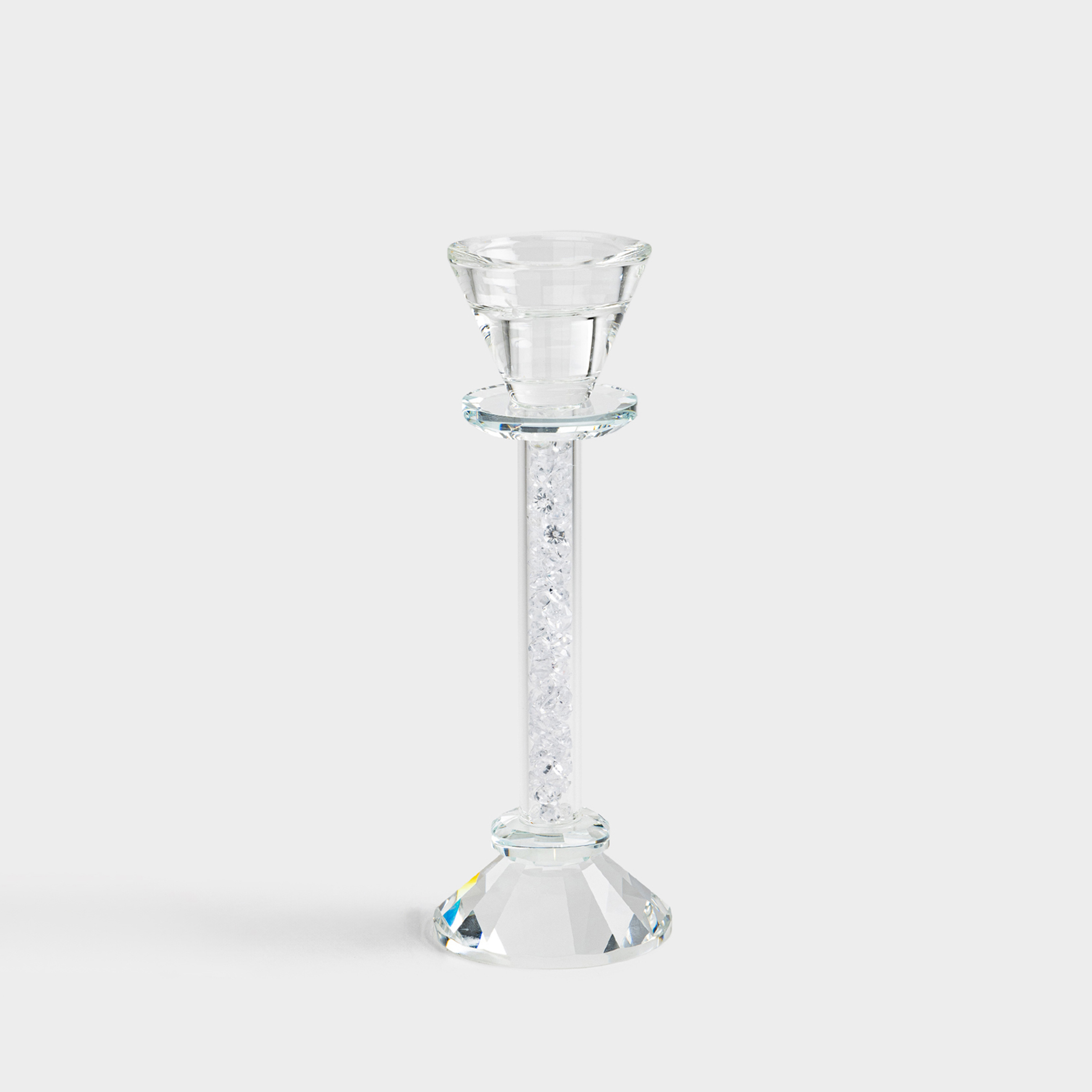 Подсвечник, для тонкой/чайной свечи, Lux crystal