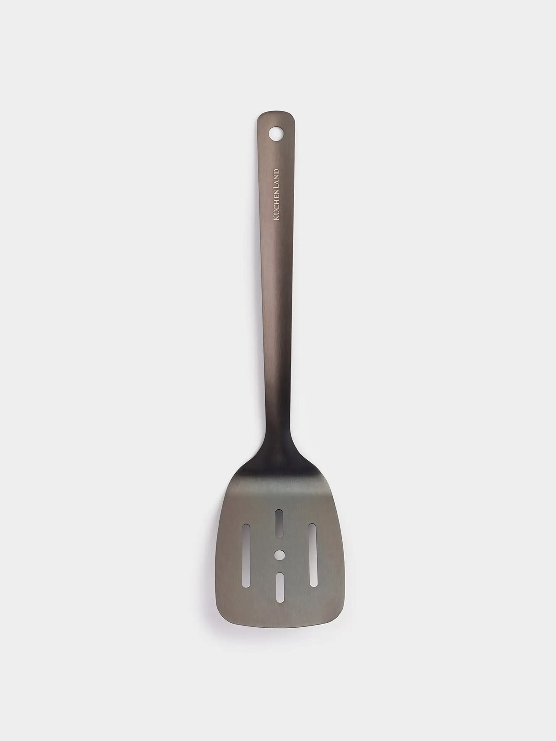 Қалақша, 35 см, ойықтары бар, болат, қою сұр, Titanium