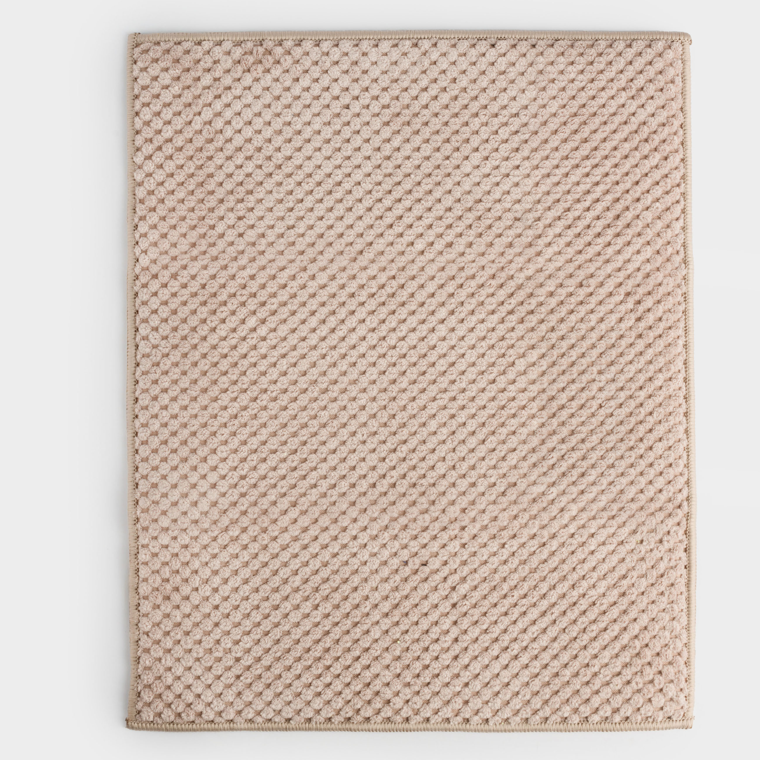 Коврик для сушки посуды, 30х38 см, микрофибра, бежевый, Clean, image-1