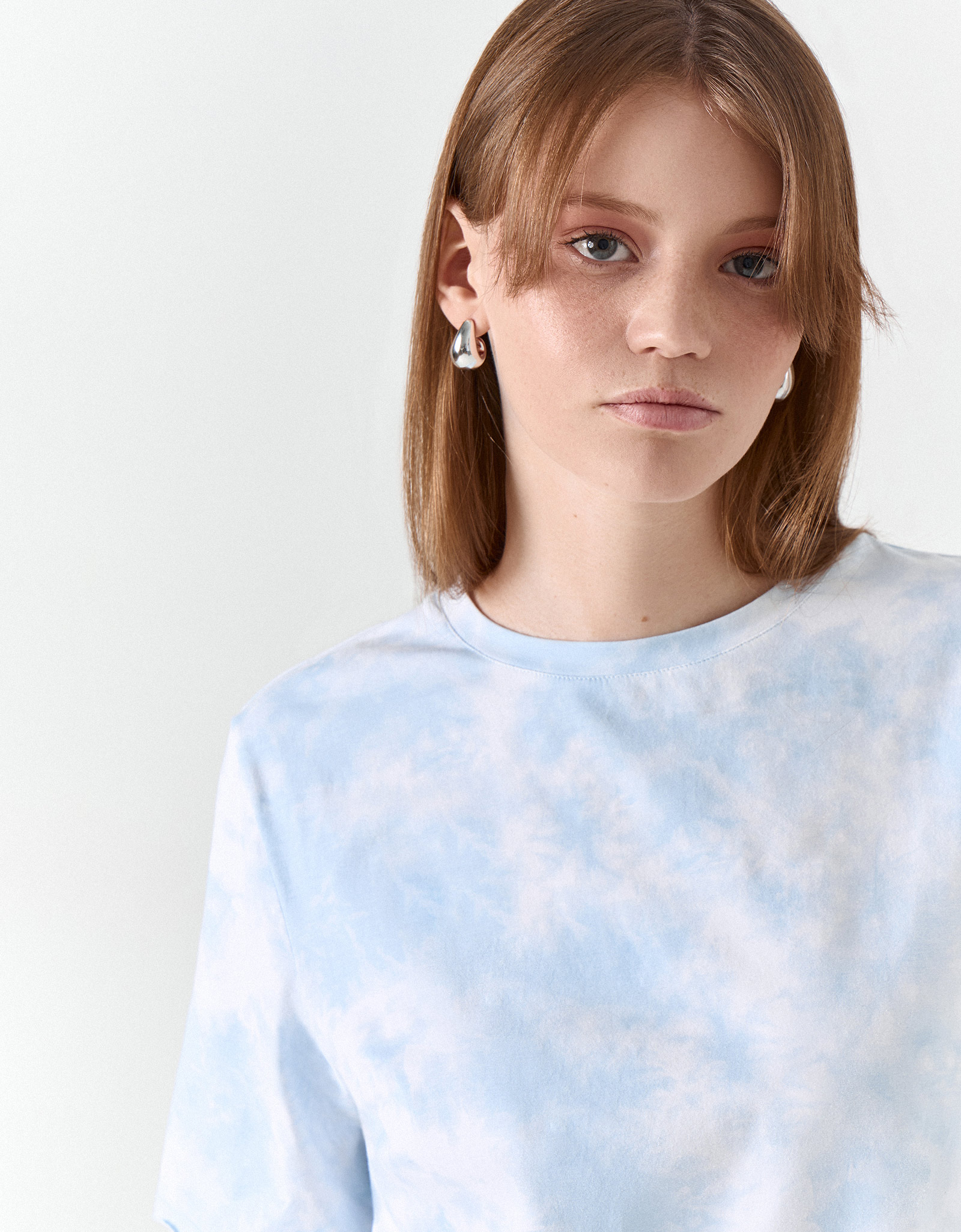 Футболка домашняя, голубая, Jocelyn, image-5