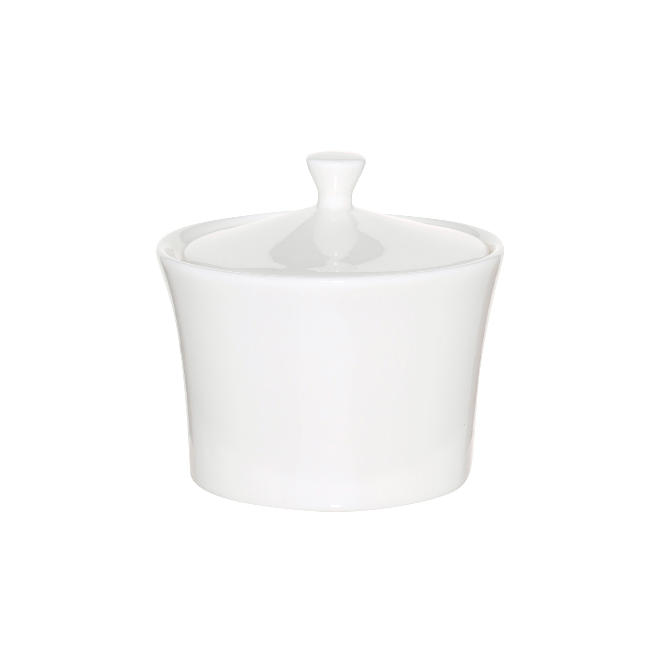 Қант ыдысы, 10 см, 230 мл, Фарфор F, ақ, Ideal white, image-0