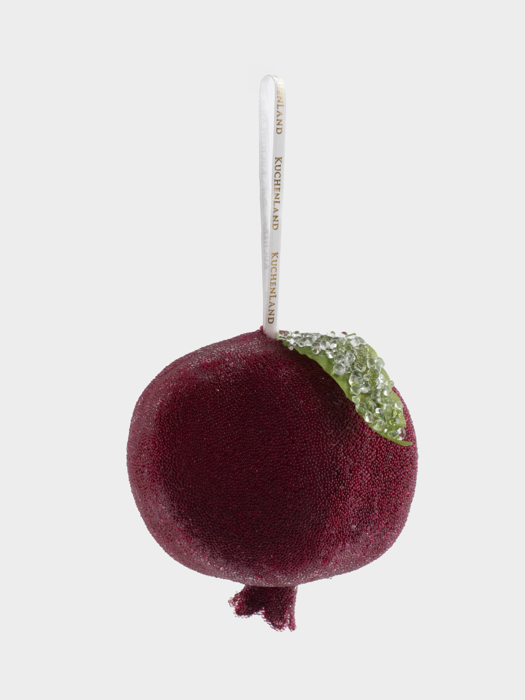Шырша ойыншығы, 10 см, пенопласт, қызыл-жасыл, Анар, Fruits, image-3