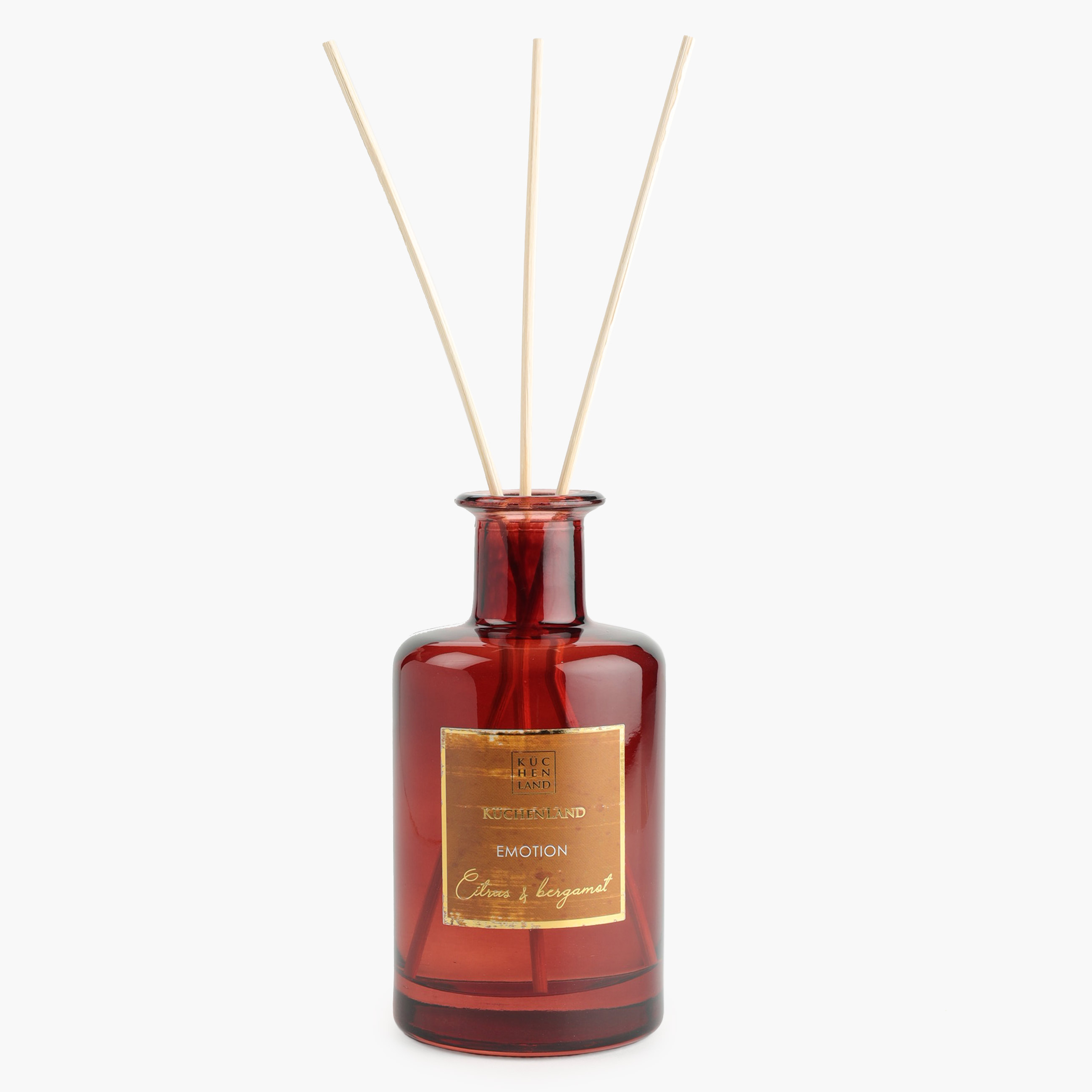 Ароматический диффузор, 230 мл, янтарный, Citrus and Bergamot, Emotion, image-0