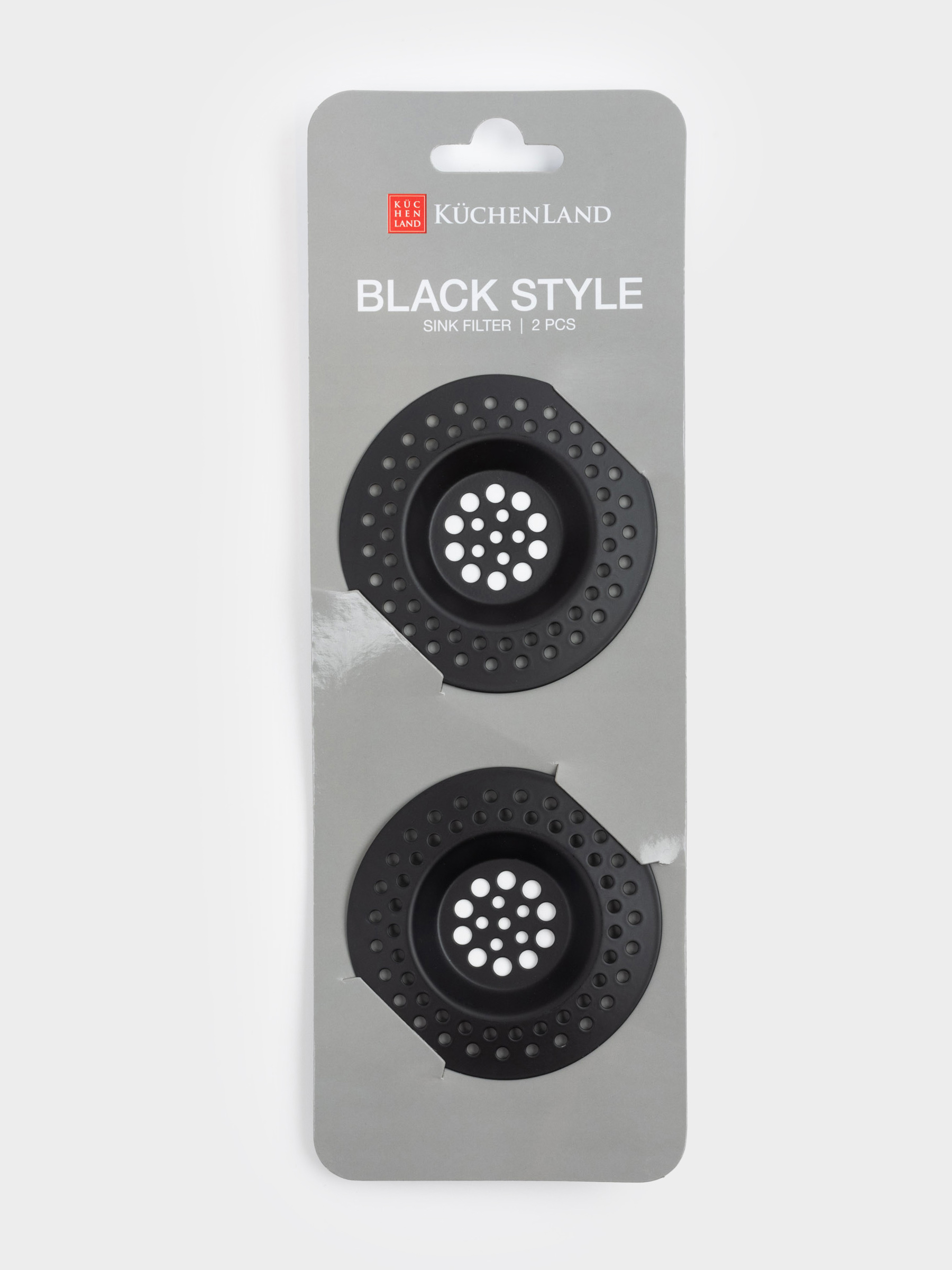 Фильтр для раковины, 7 см, 2 шт, сталь, черный, Black style, image-5