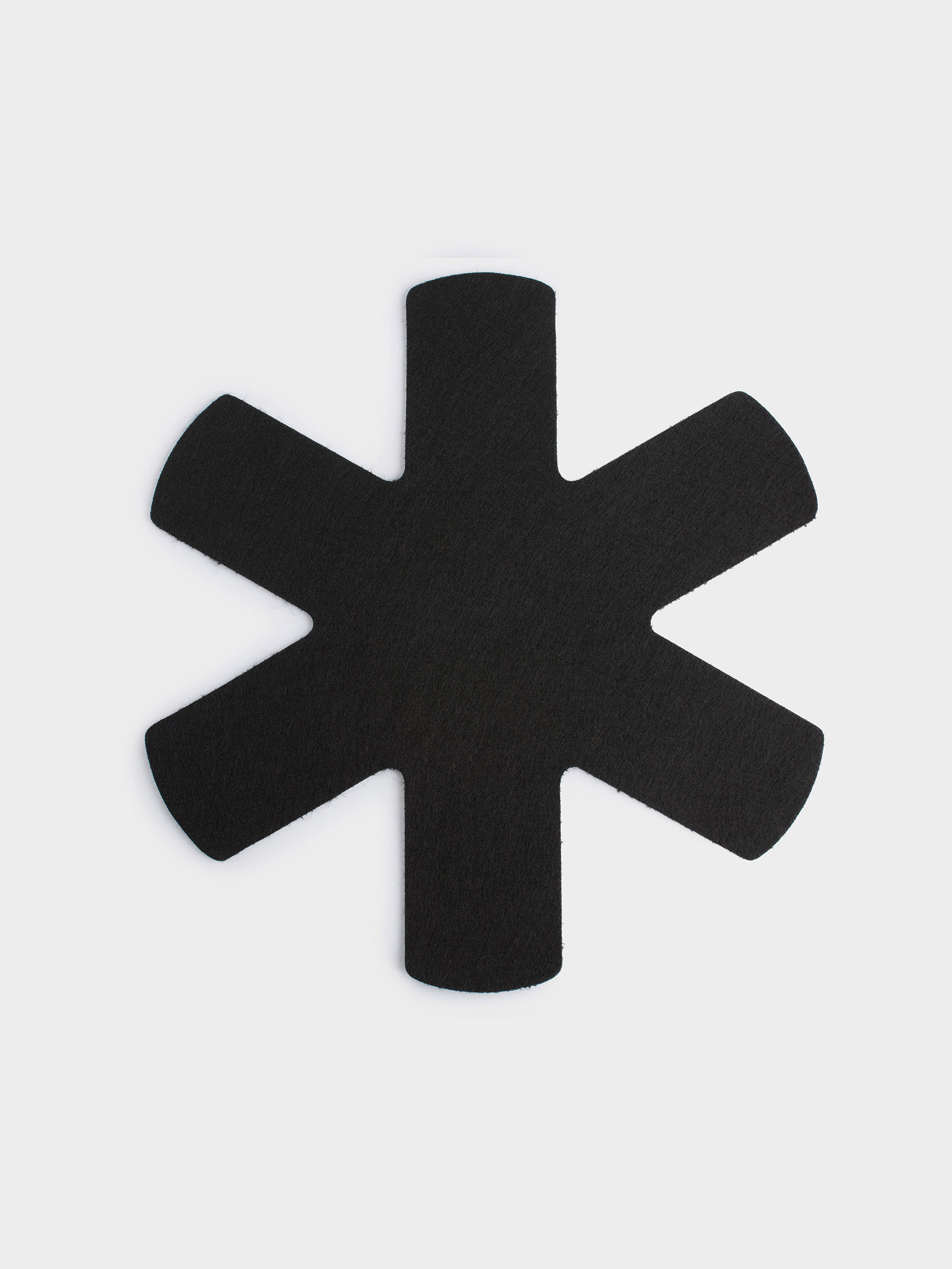 Набор протекторов для сковород, 3 шт, 38/34/27 см, фетр, серый, Assist, image-1