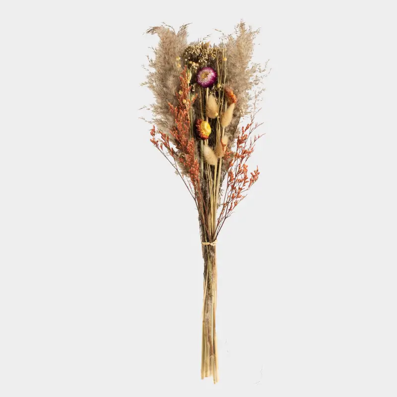 Букет декоративный, 60 см, сухоцветы, Разнотравье, Dried flower ,image-0