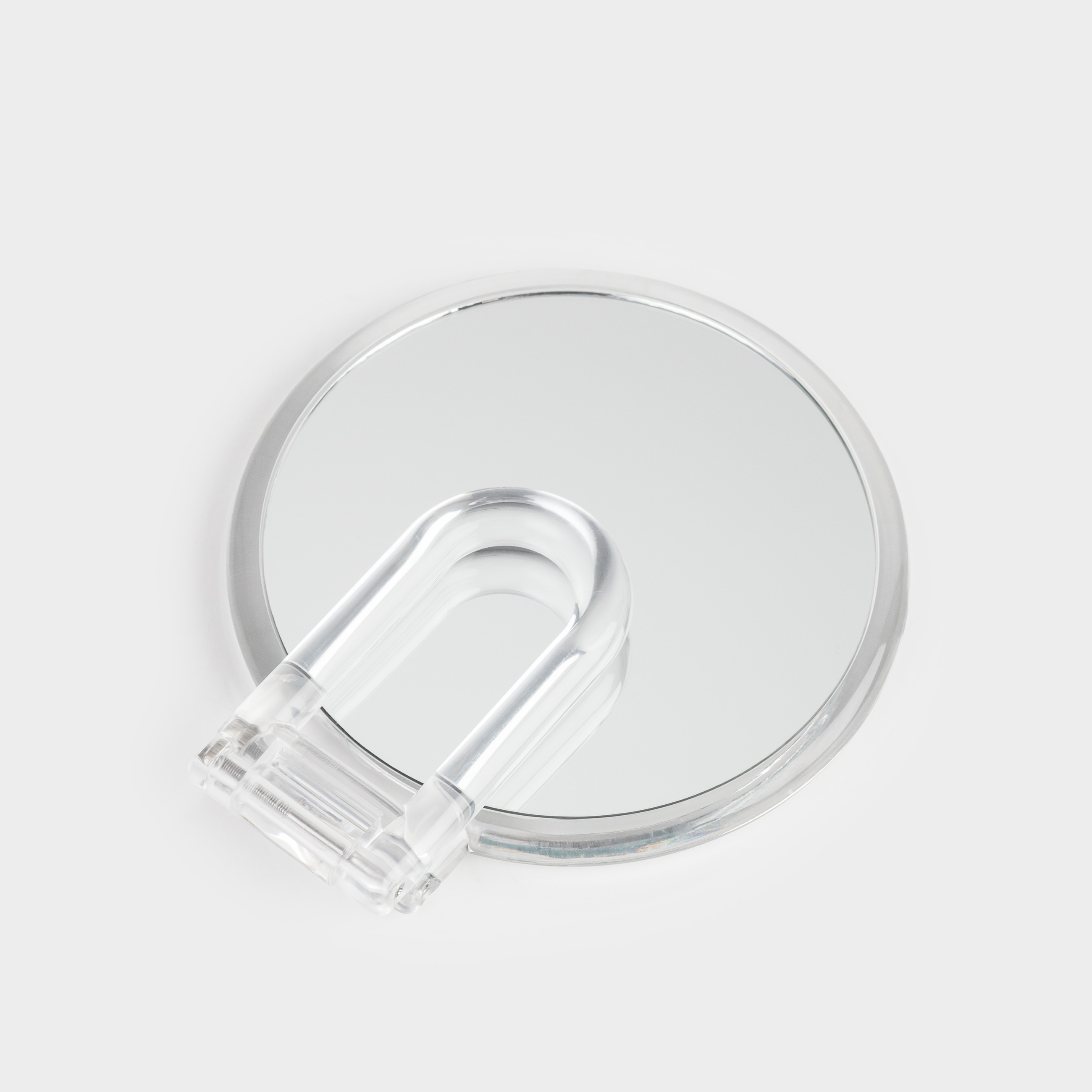 Үстел айнасы, 23x13 / 11 см, екі жақты, жиналмалы, тірек-тұтқа, пластик, дөңгелек, Messa, image-3