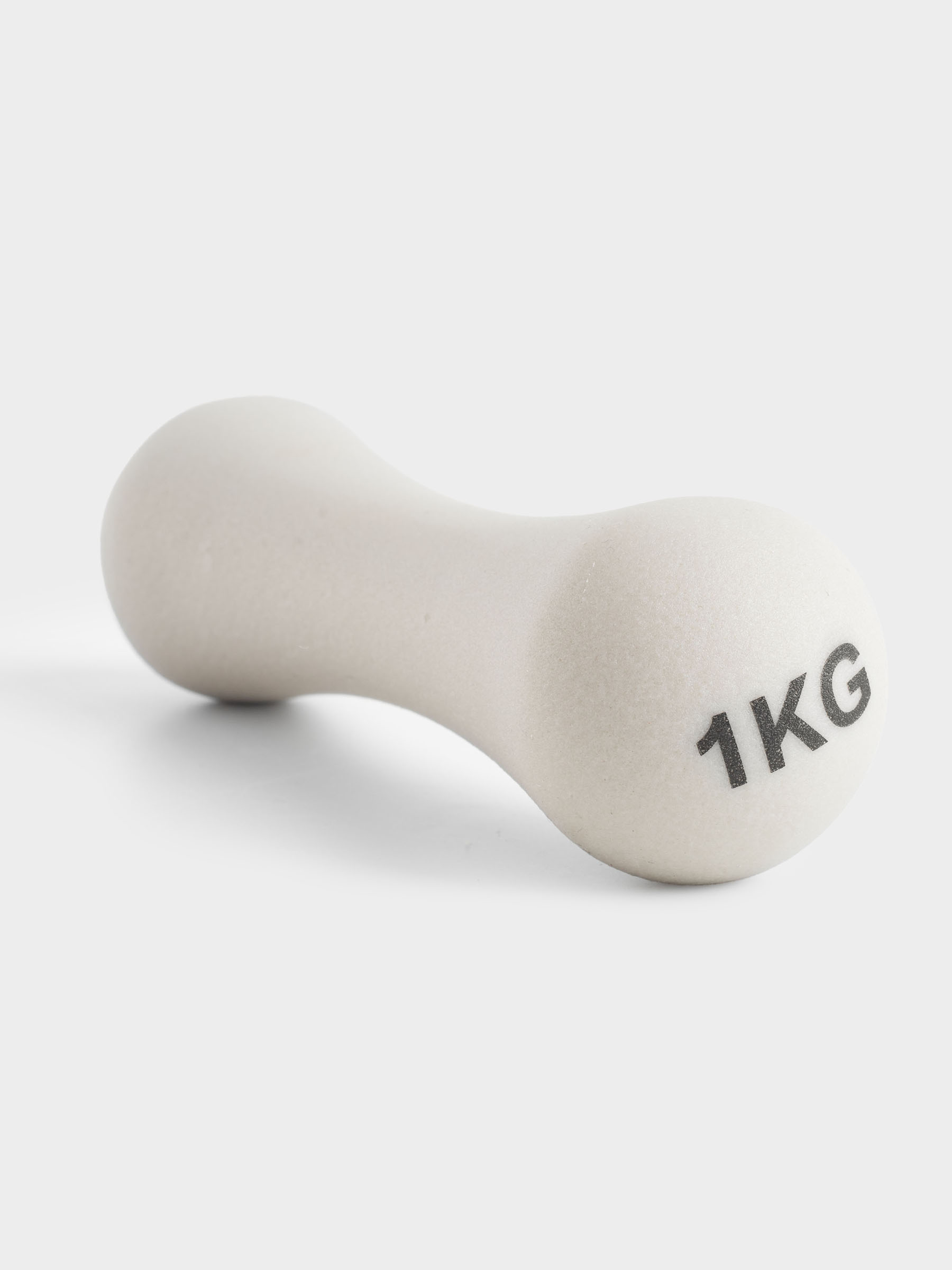 Гантель для фитнеса, 1 кг, металл/ПВХ, бежевая, Sport, image-5