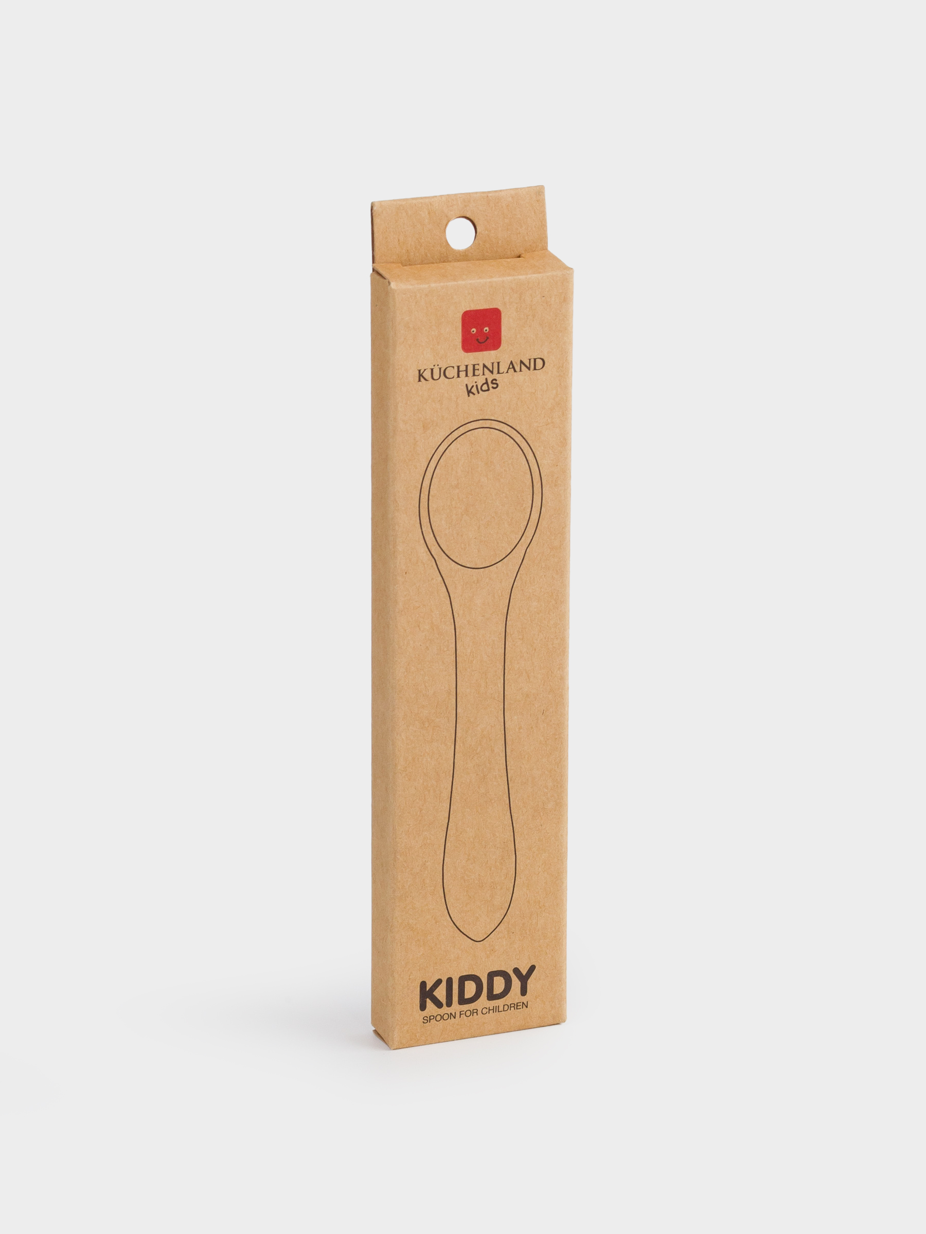 Ложка, детская, 14 см, силикон, серая, Kiddy, image-6