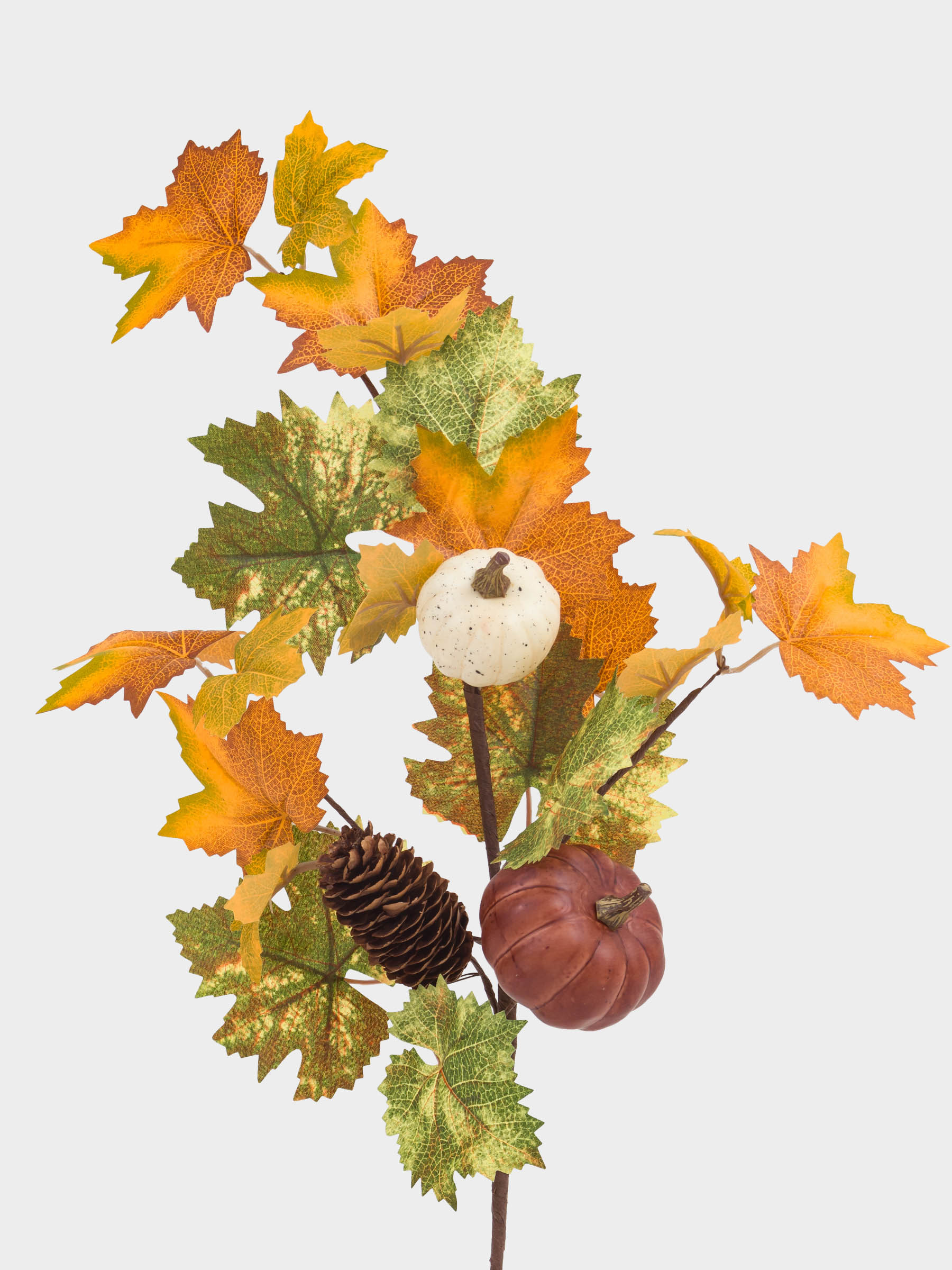 Сәндік бұтақ, 81 см, көбік/полиэстер, Күзгі егін, Forest symphony decor, image-1
