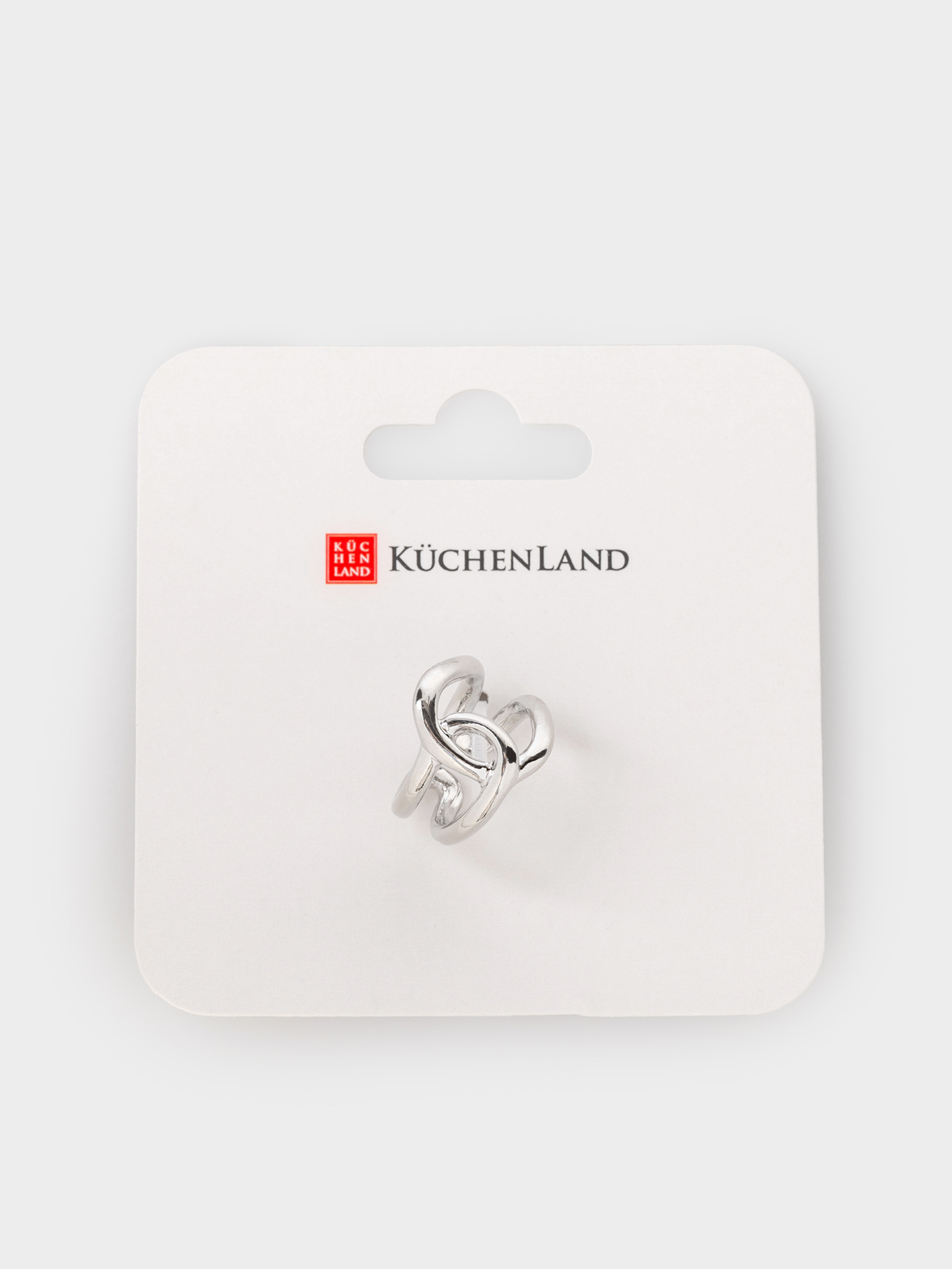 Кольцо, 2 см, единый размер, металл, серебристое, Jewelry, image-4