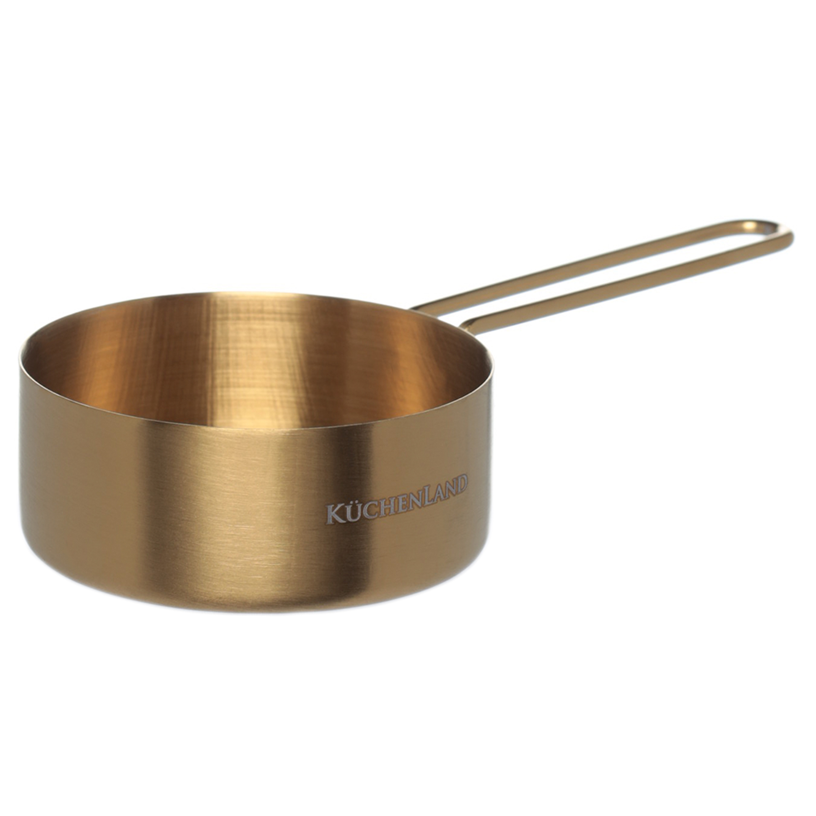 Ложка мерная, 100 мл, сталь, золотистая, Device gold, image-1